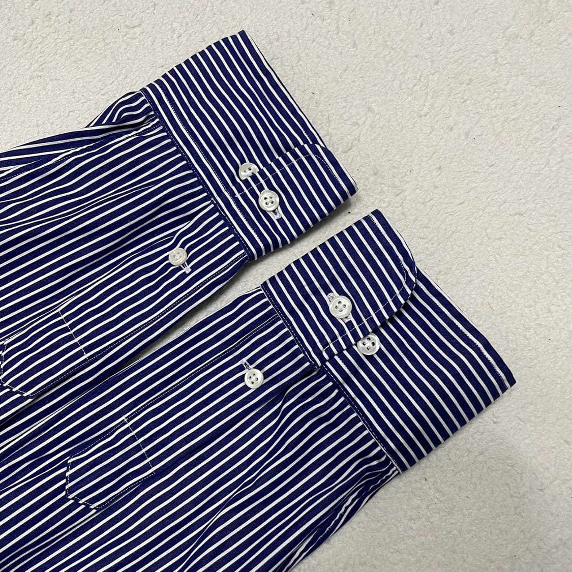 [L] 폴로 랄프로렌 스트라이프 클레릭 드레스 셔츠 남방 1834 상품이미지5
