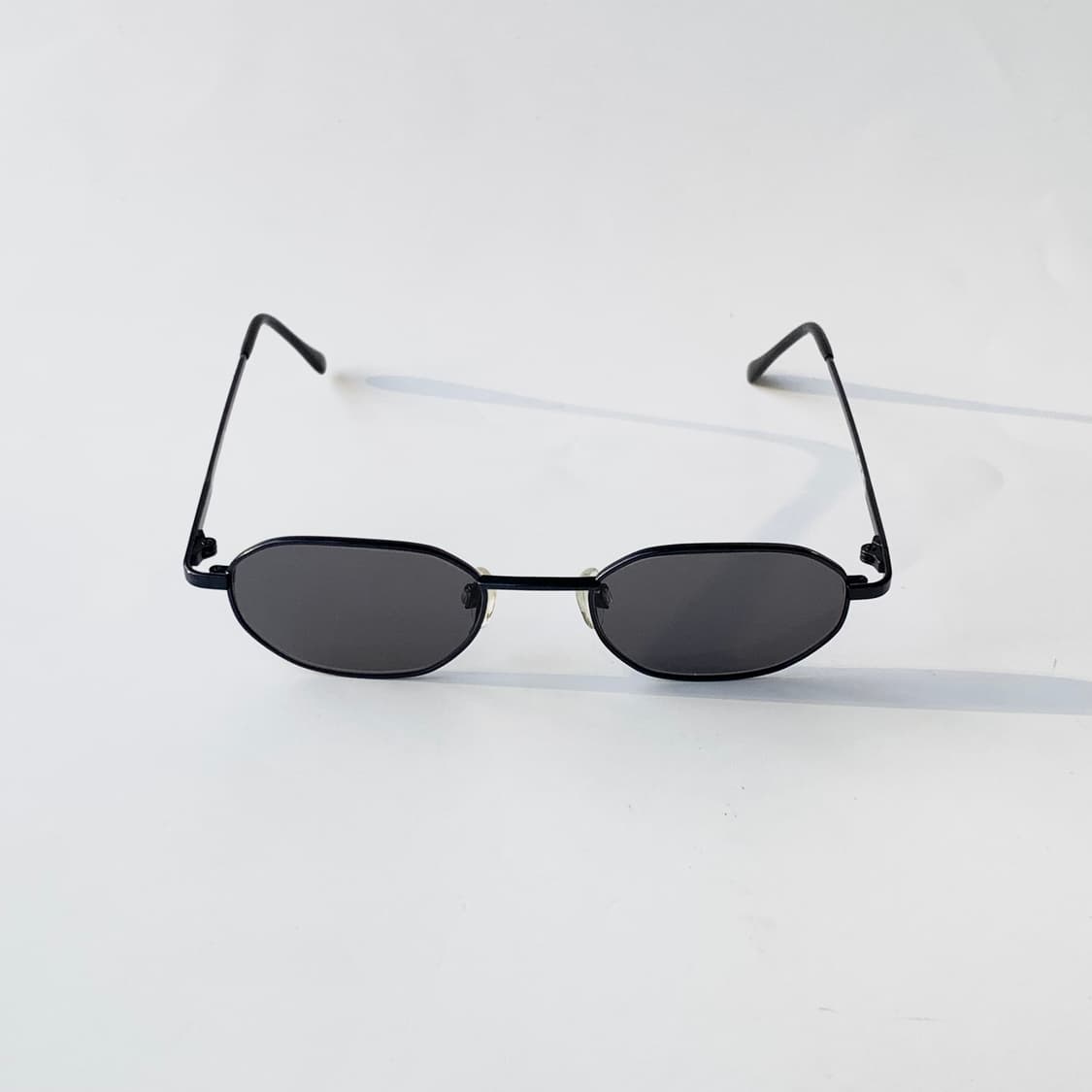 782 픽키 데드스탁 빈티지안경 슬림 오벌 블랙 네이비 선글라스 상품이미지2