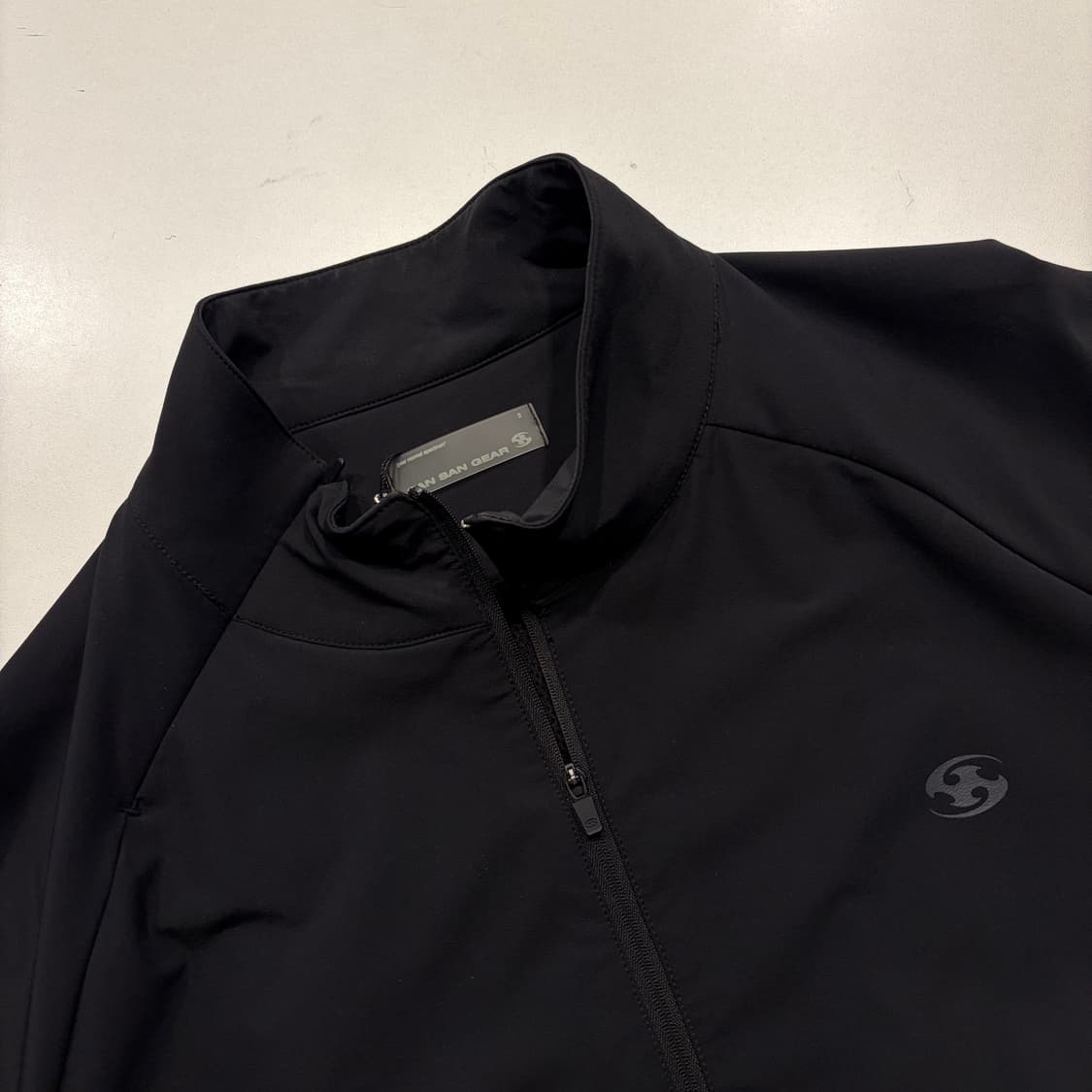 [3] 23FW 산산기어 심 웨이브 자켓 블랙 D283 상품이미지4