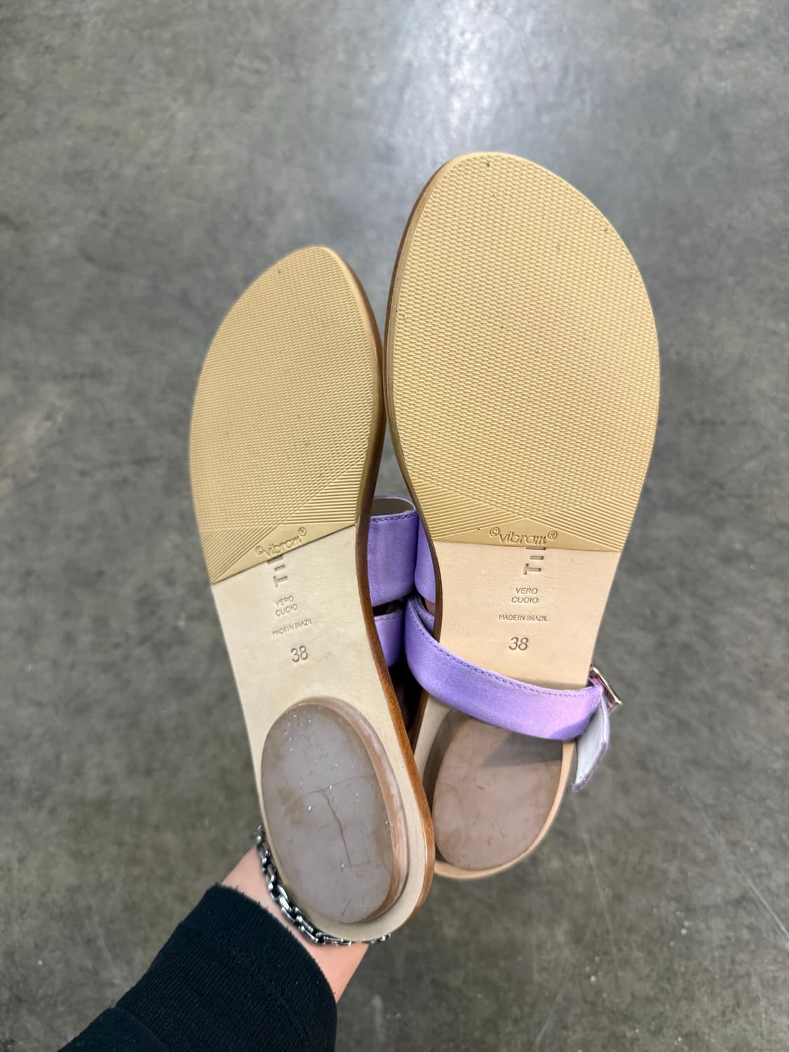 LOQ 라일락 멀티 스트랩 토링 샌들 38 (한국사이즈245) 상품이미지6