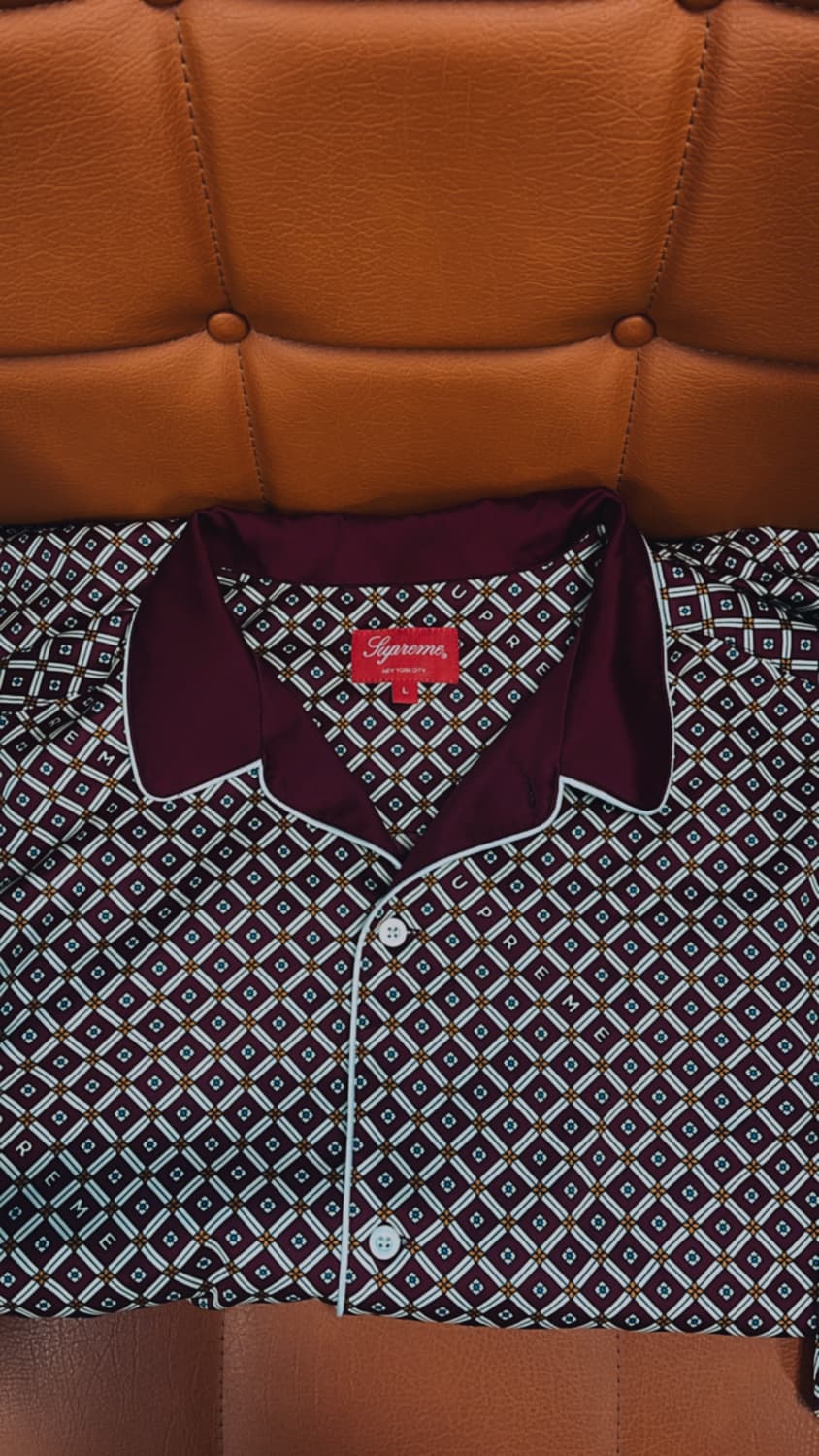 Supreme Satin Pajama shirt 상품이미지1