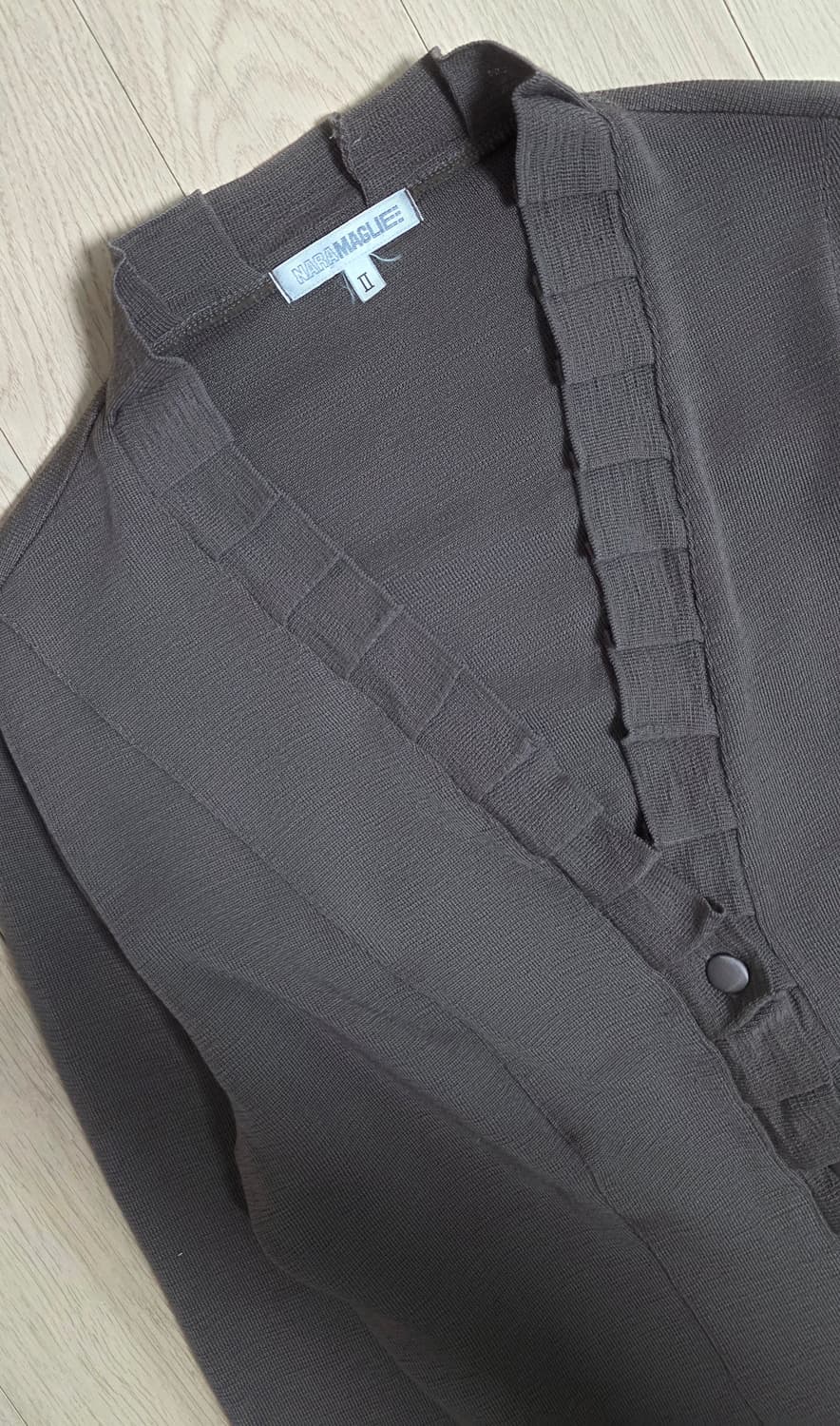 Naracamic 브라운 가디건 상품이미지2