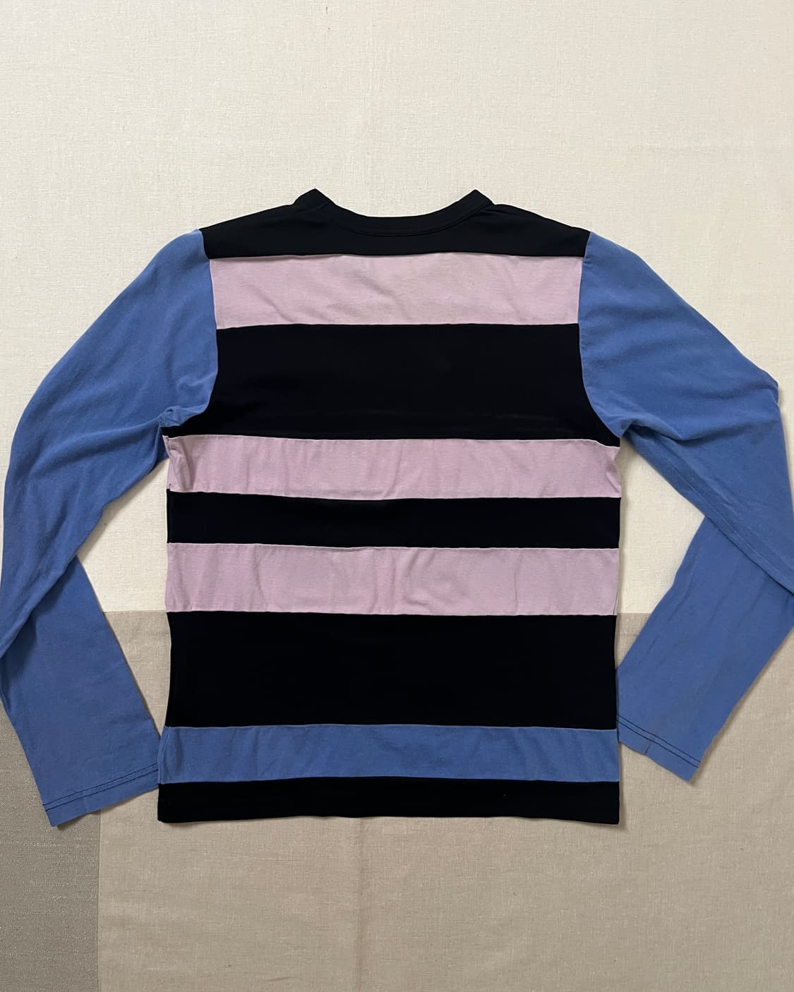 꼼데가르송 컬러블럭 롱슬리브 티셔츠 comme des garcons 상품이미지2