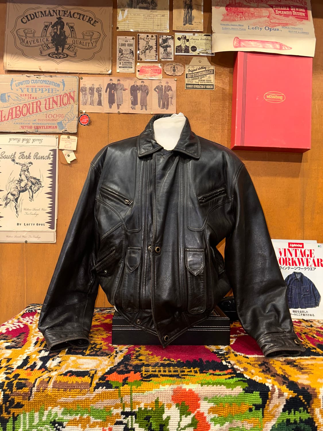 ( XL-2XL ) 가죽자켓 봄버자켓 레더자켓 양가죽자켓 a2가죽자켓 상품이미지3