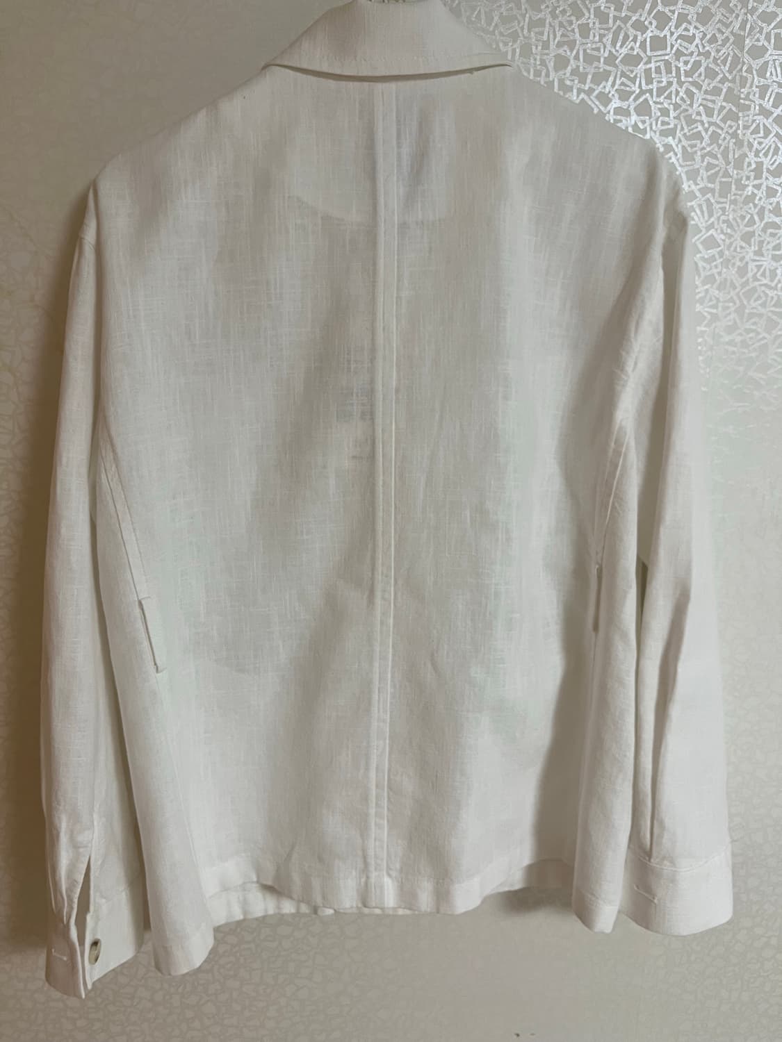 시에 뉴욕린넨자켓 화이트 상품이미지6