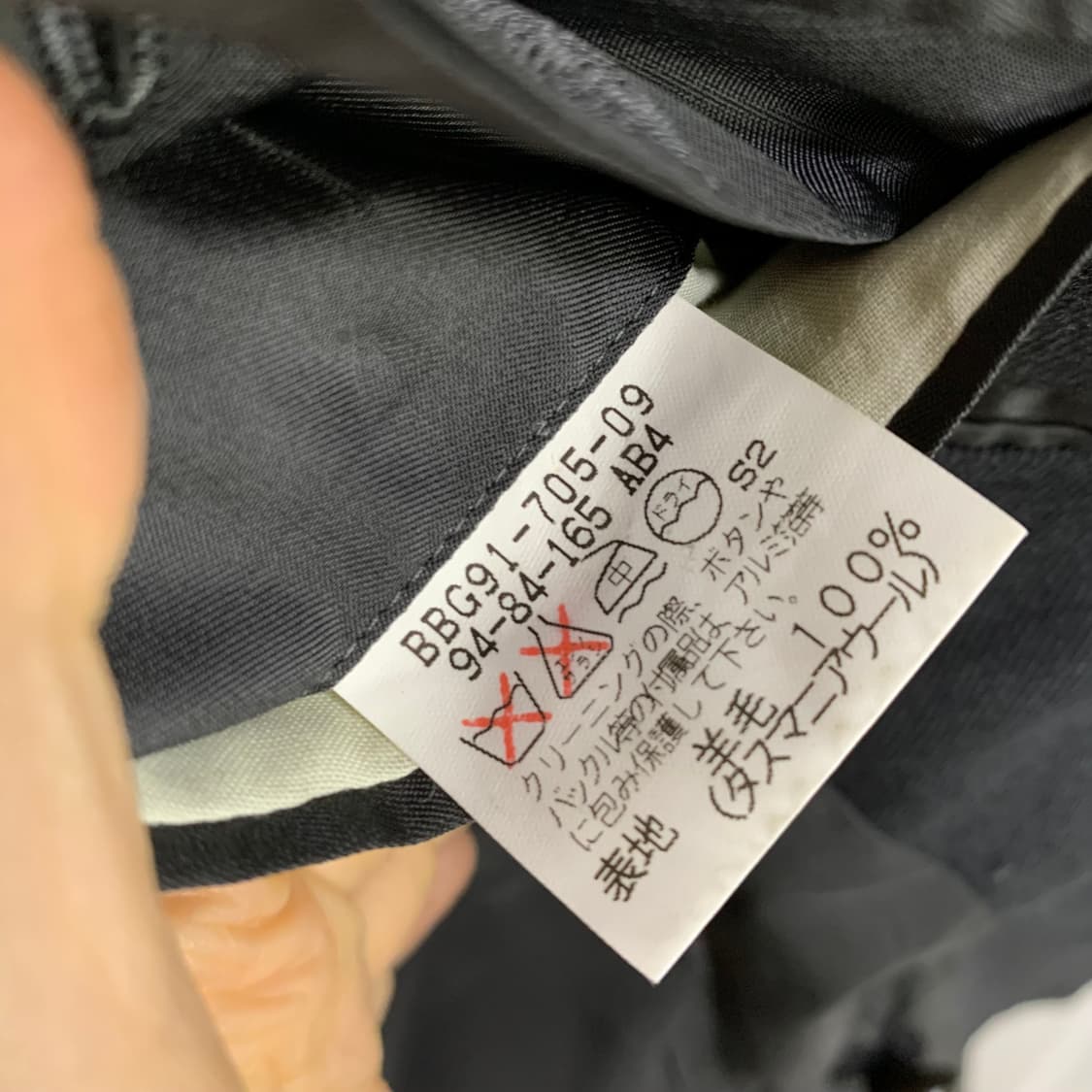 버버리 런던 은장 버튼 차콜 그레이 더블 브레스티드 자켓 블레이저 상품이미지10