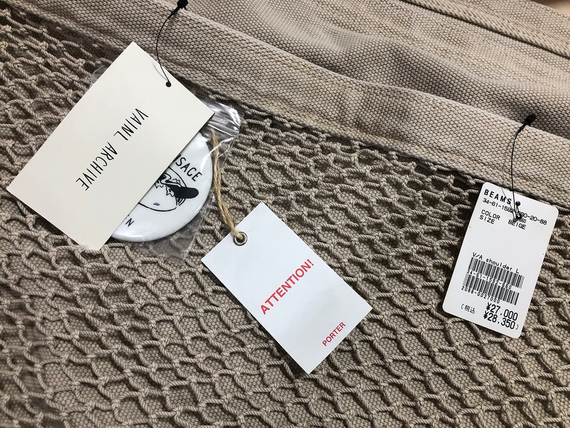 포터 바이닐 아카이브 캔버스 숄더백 상품이미지3