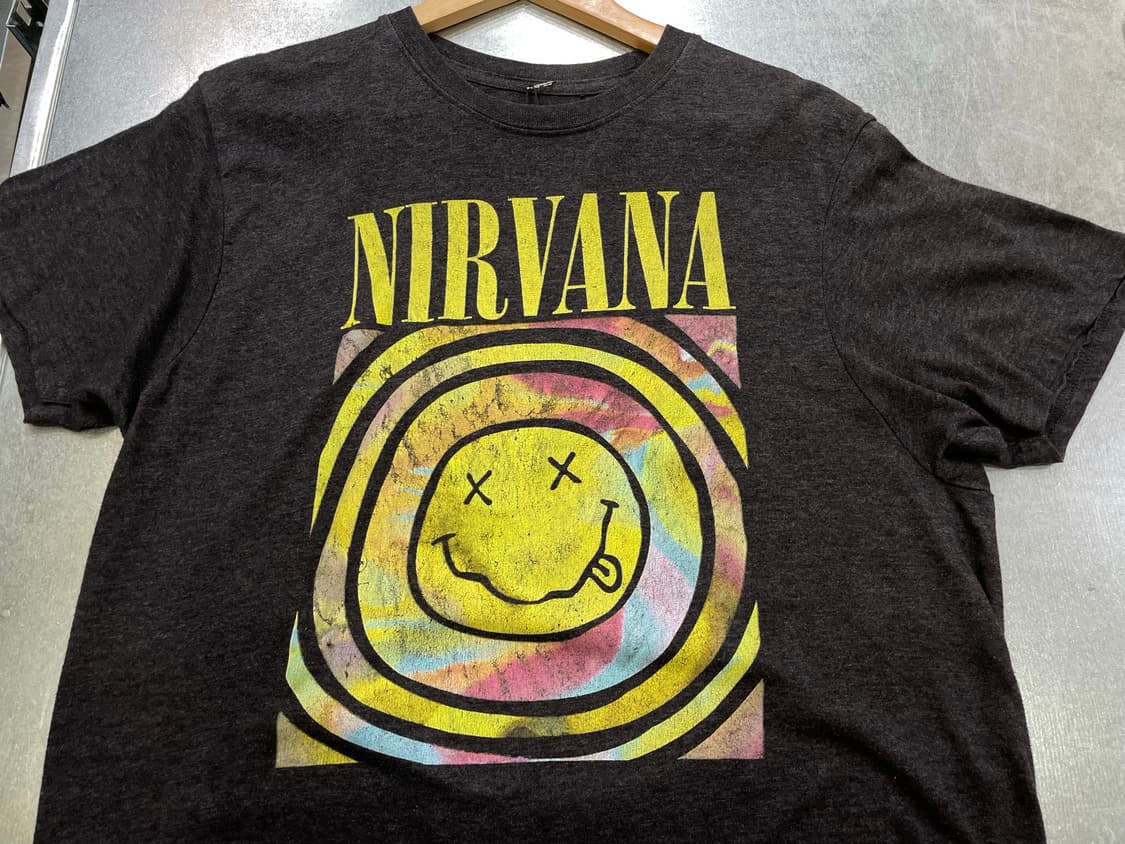 (XL) Nirvana 너바나 프린팅 반팔티 상품이미지7