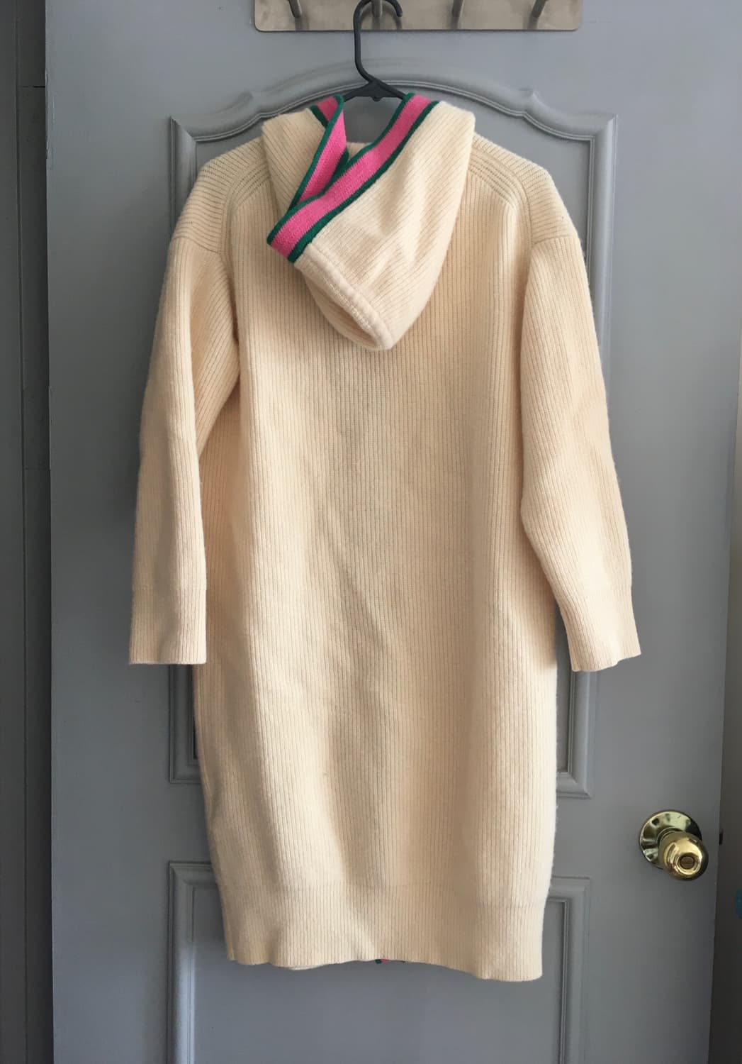 럭키슈에뜨 울블랜드 후드롱 니트가디건 36사이즈 상품이미지10