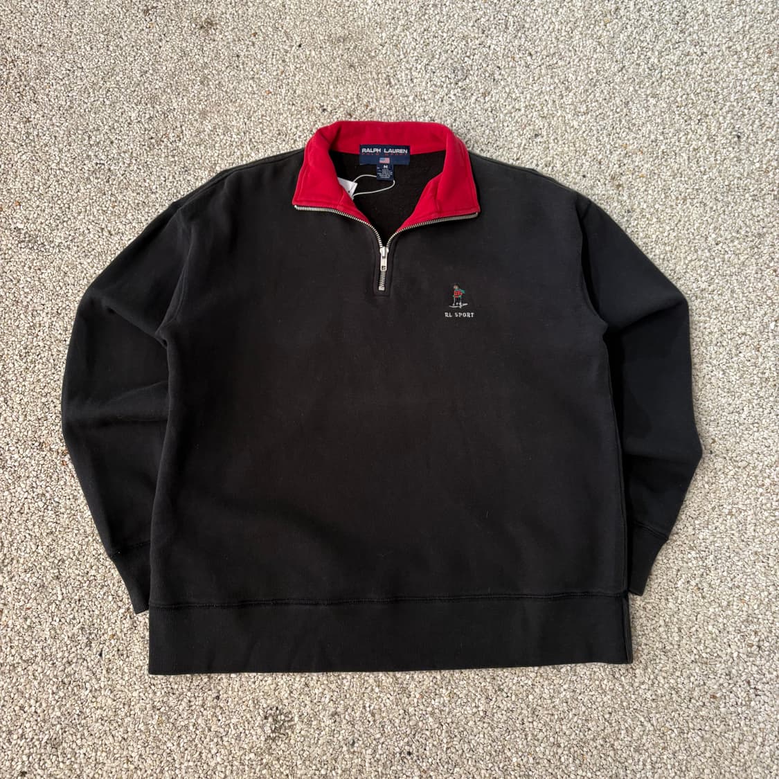 폴로 반집업 니트 상품이미지1