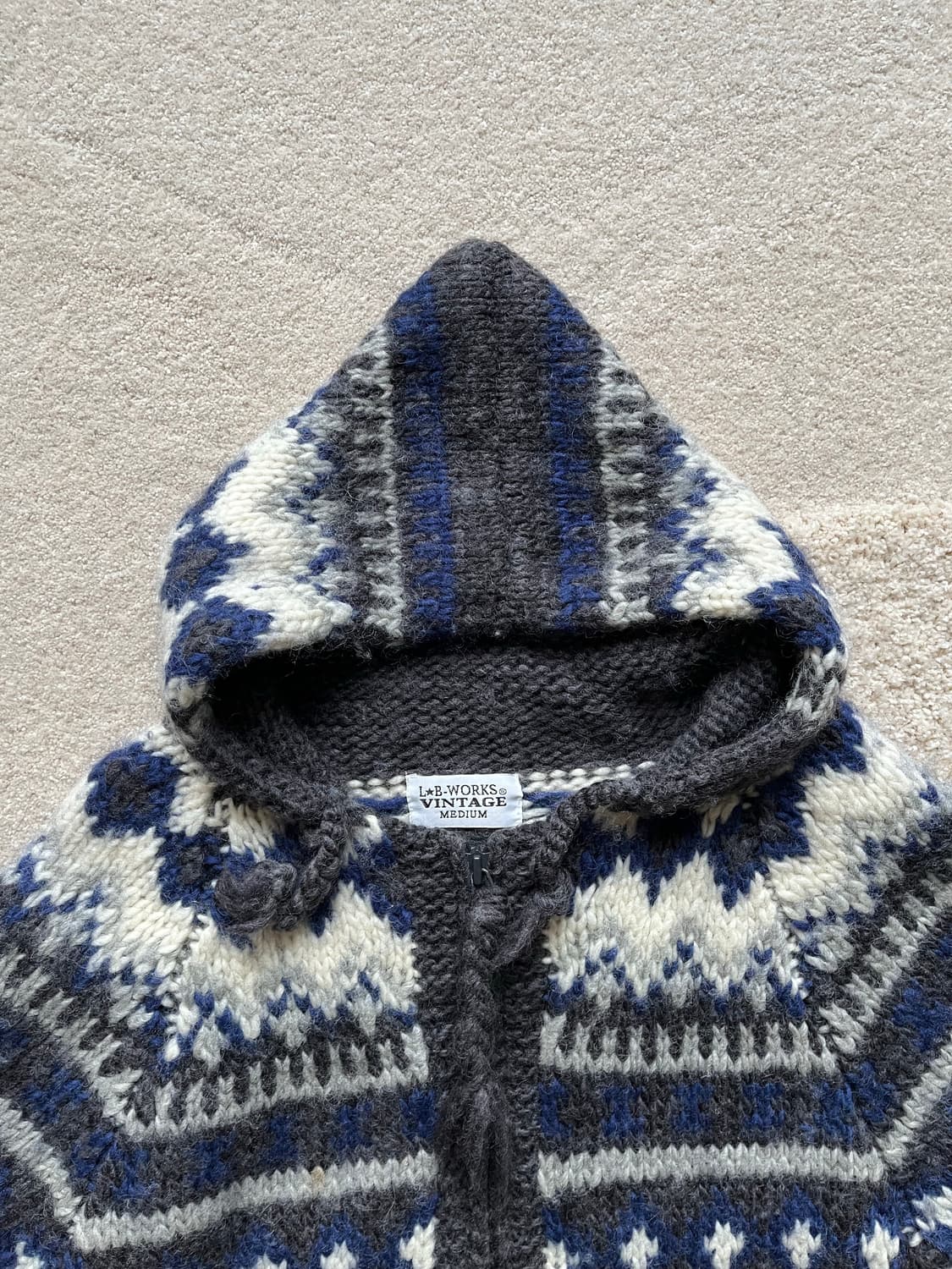 L.B-WORKS 코위찬 니트 후드 (95-103) 상품이미지5