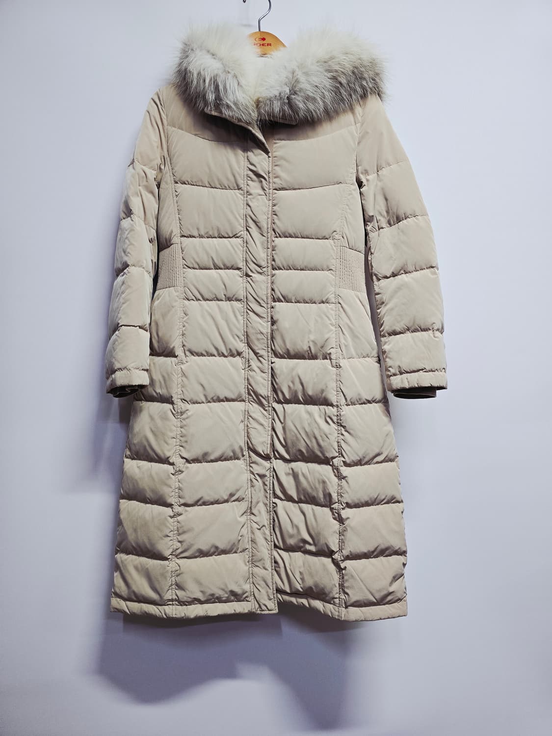 LBL 사가폭스퍼 롱패딩 베이지 상품이미지1