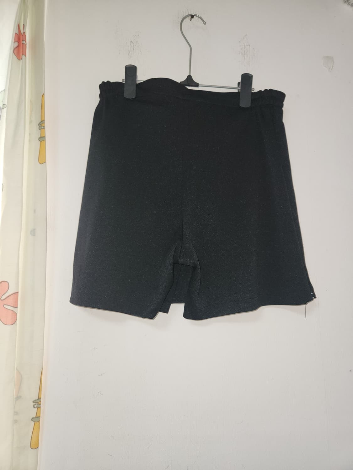 블랙 랩 스커트 미니스커트 32 상품이미지3