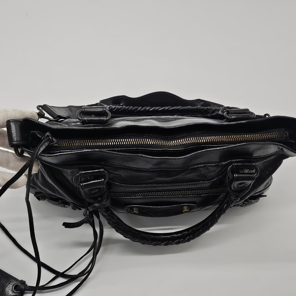 정품 발렌시아가 모터 숄더백 스몰 상품이미지8