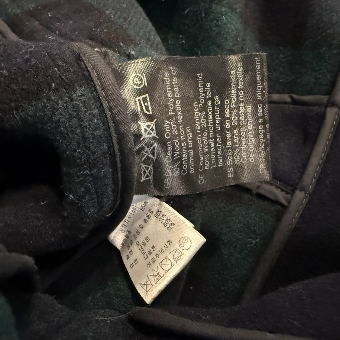 글로버올 후드 더플 코트 상품이미지3