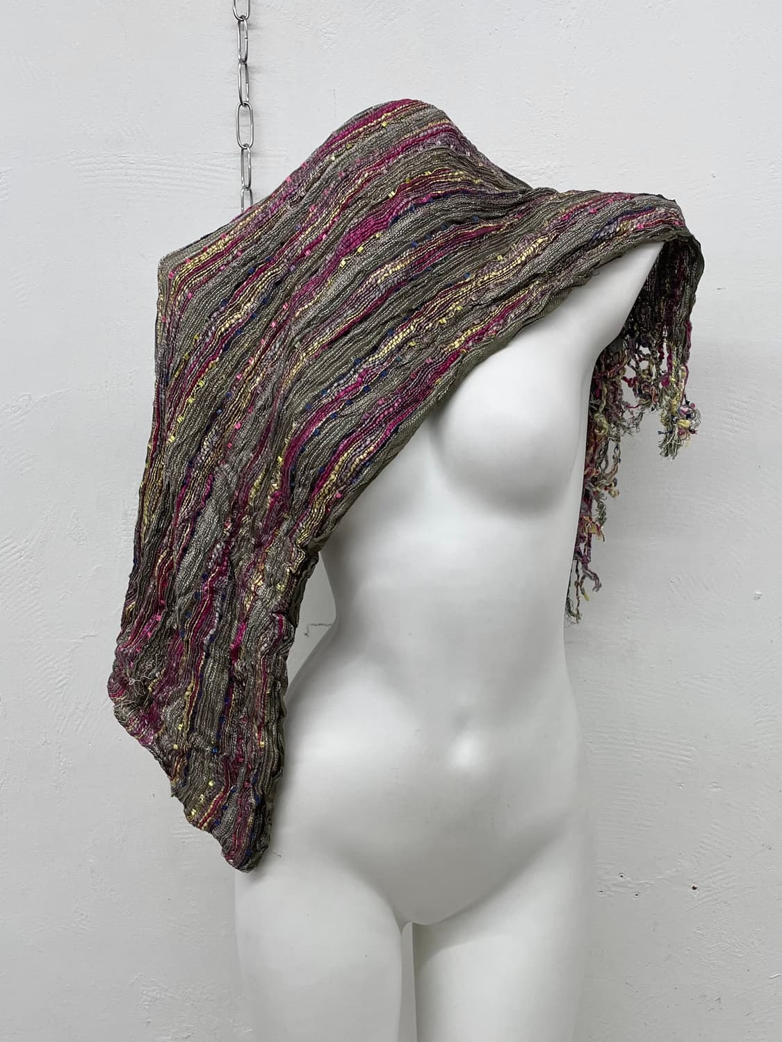 히피 에스닉 글리터 수술 머플러  상품이미지2