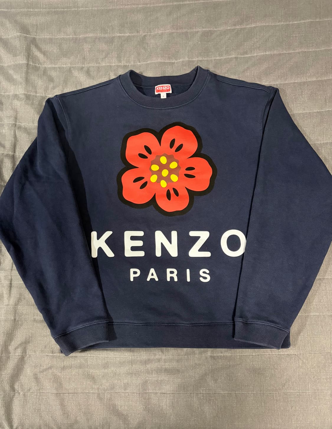 정품)겐조 KENZO 니고 플라워 맨투맨 s 상품이미지1