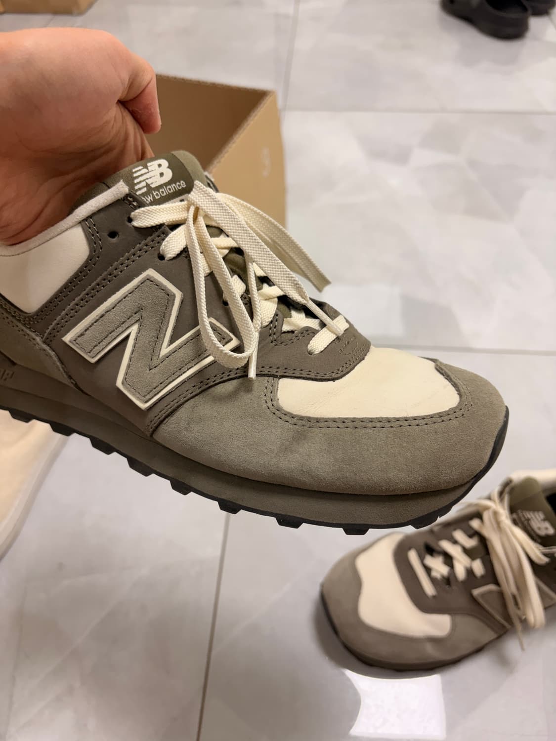 뉴발란스 574 준야 와타나베 카키 280 상품이미지2