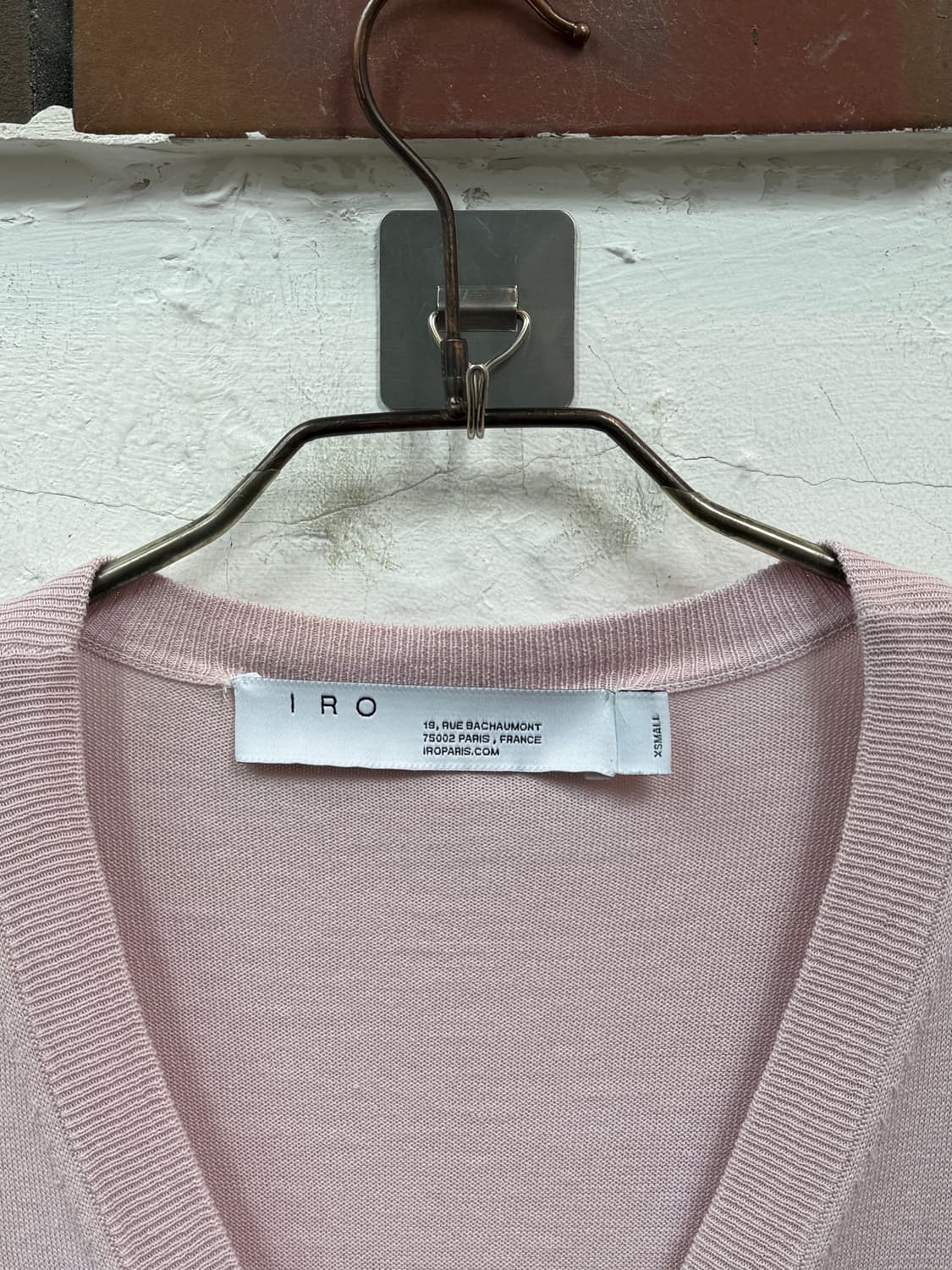 Iro 이로 실크 블렌드 브이넥 가디건 XS 상품이미지2