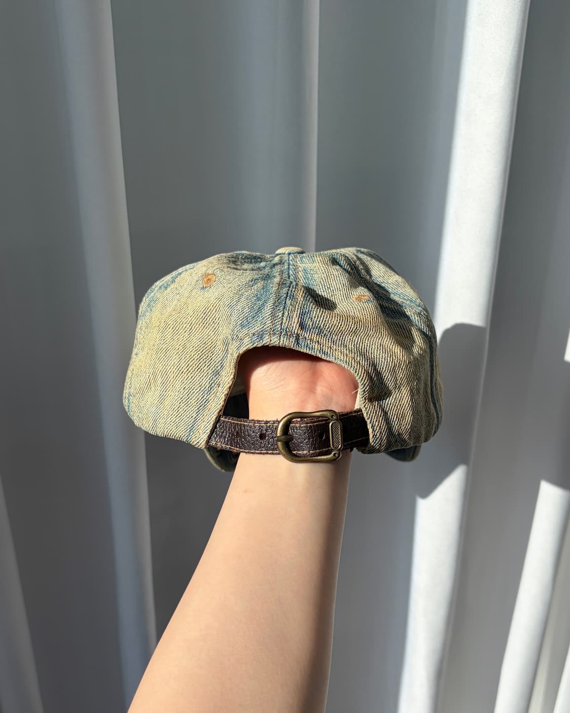 본더치 VonDutch 빈티지 데님 볼캡 모자 상품이미지7