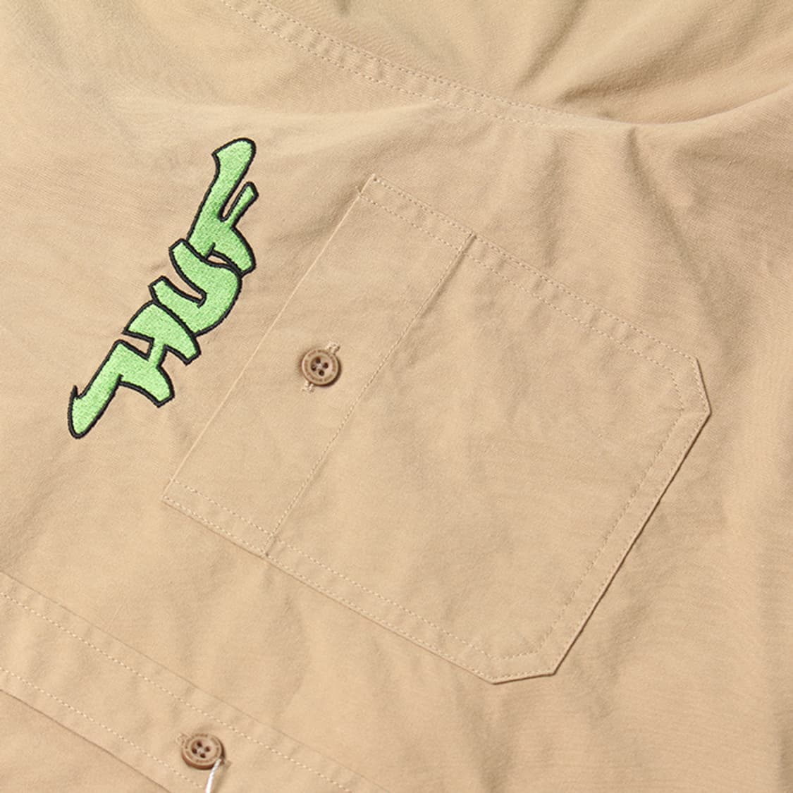  HUF "Beige Half Shirts" 상품이미지3