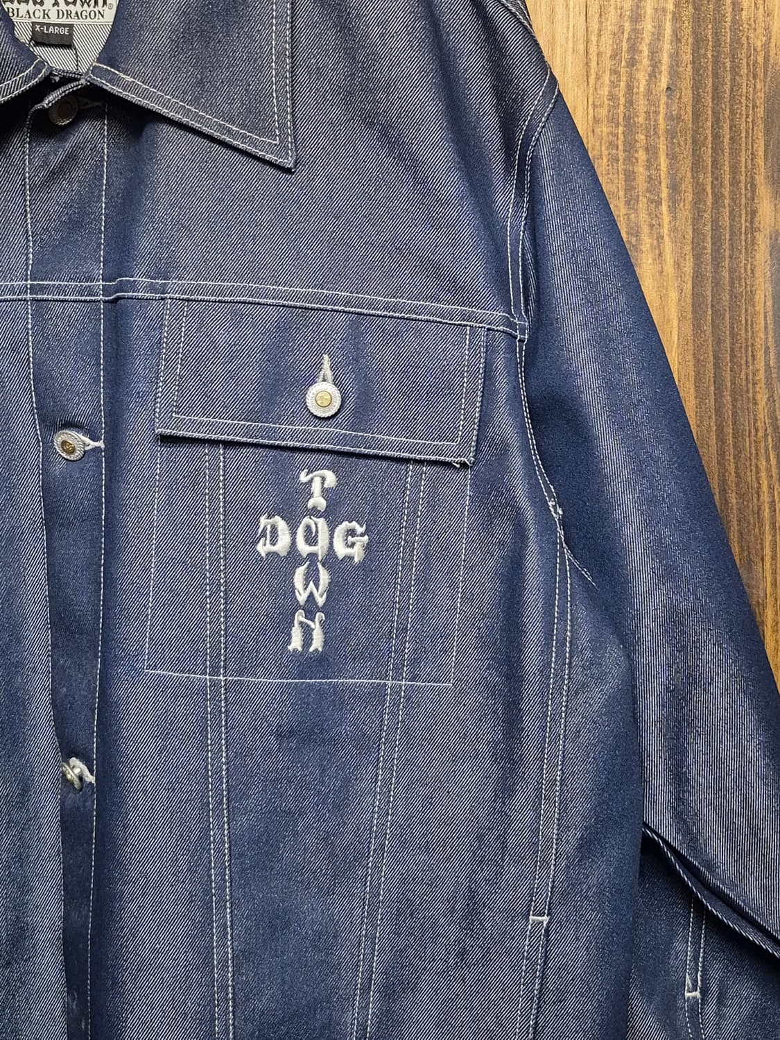 DOG TOWN BLACK DRAGON DENIM JACKET  상품이미지5