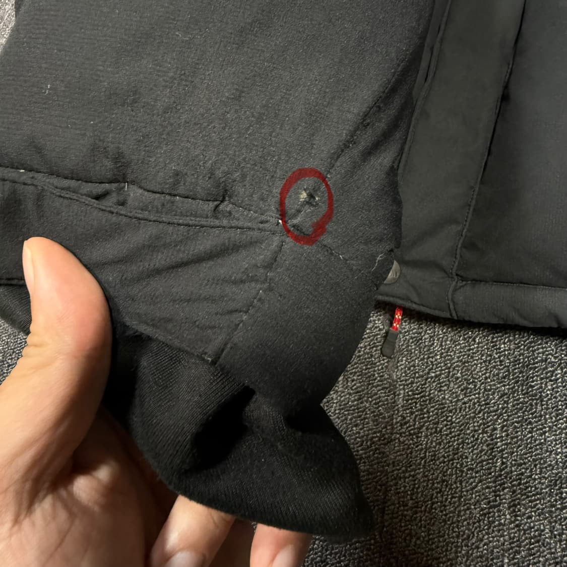 노스페이스 히말라야 블랙 대장 패딩 상품이미지8