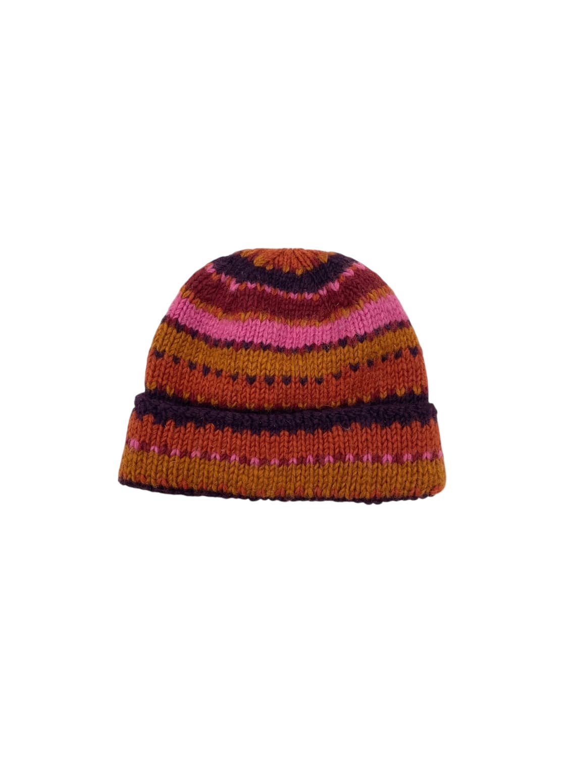 네팔 핸드니트 울 햇  상품이미지1