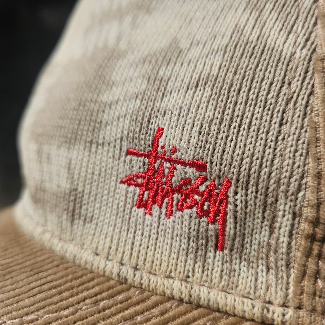 00s 스투시 Stussy 코듀로이 캡 상품이미지1