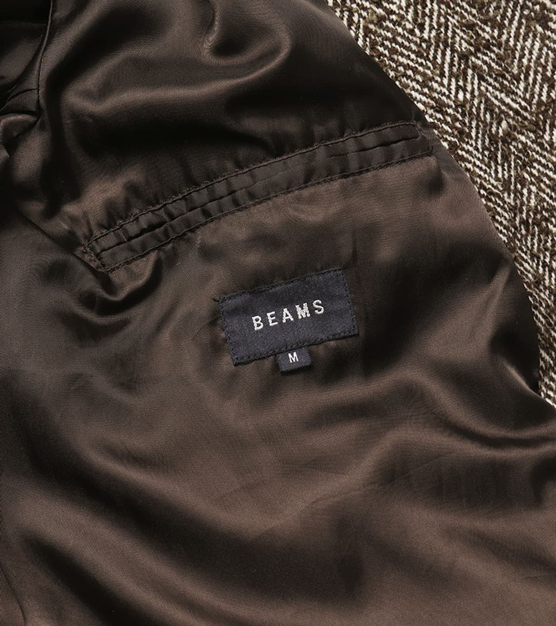 BEAMS - HERRINGBONE COAT 상품이미지7