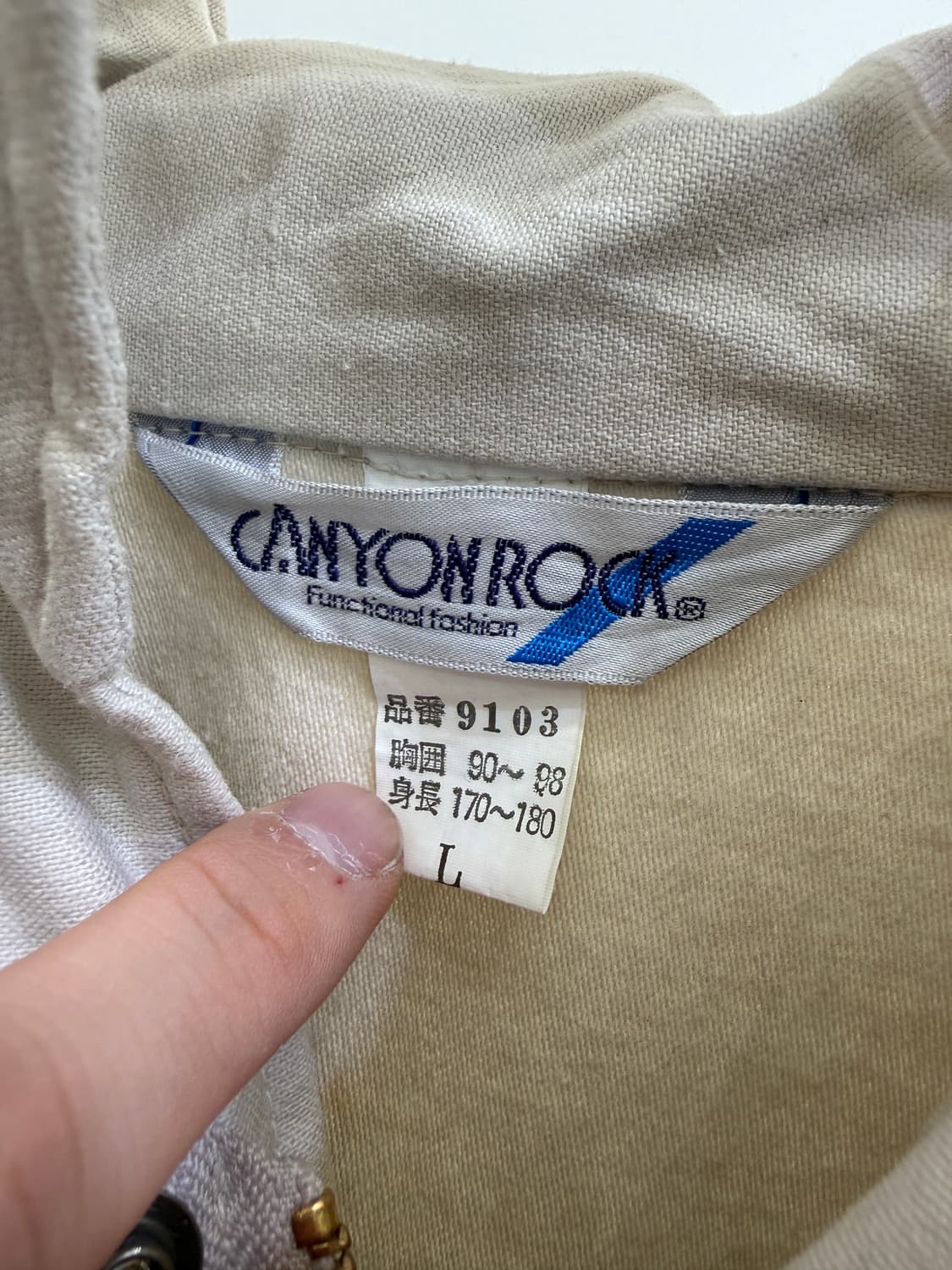 CANYON ROCK (Made in Japan) 집업 자켓  상품이미지6