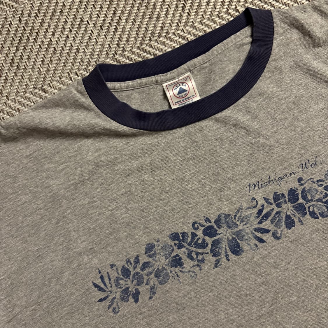 90s Vintage Ringer T Shirt 상품이미지2