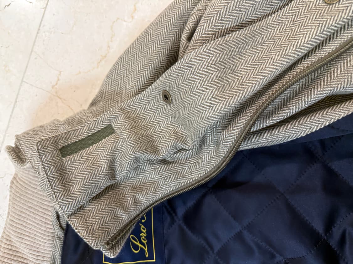 로로피아나 아이서 자켓 캐시미어 해링본 상품이미지4