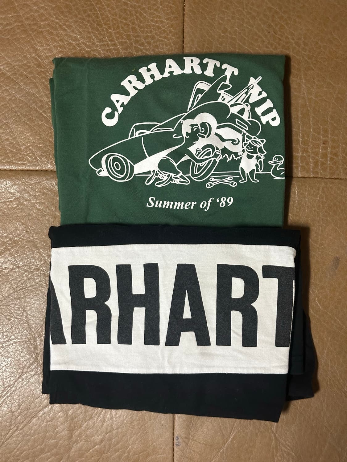 칼하트wip 빈티지 티셔츠 일괄 판매 black-XL / green-XX 상품이미지1