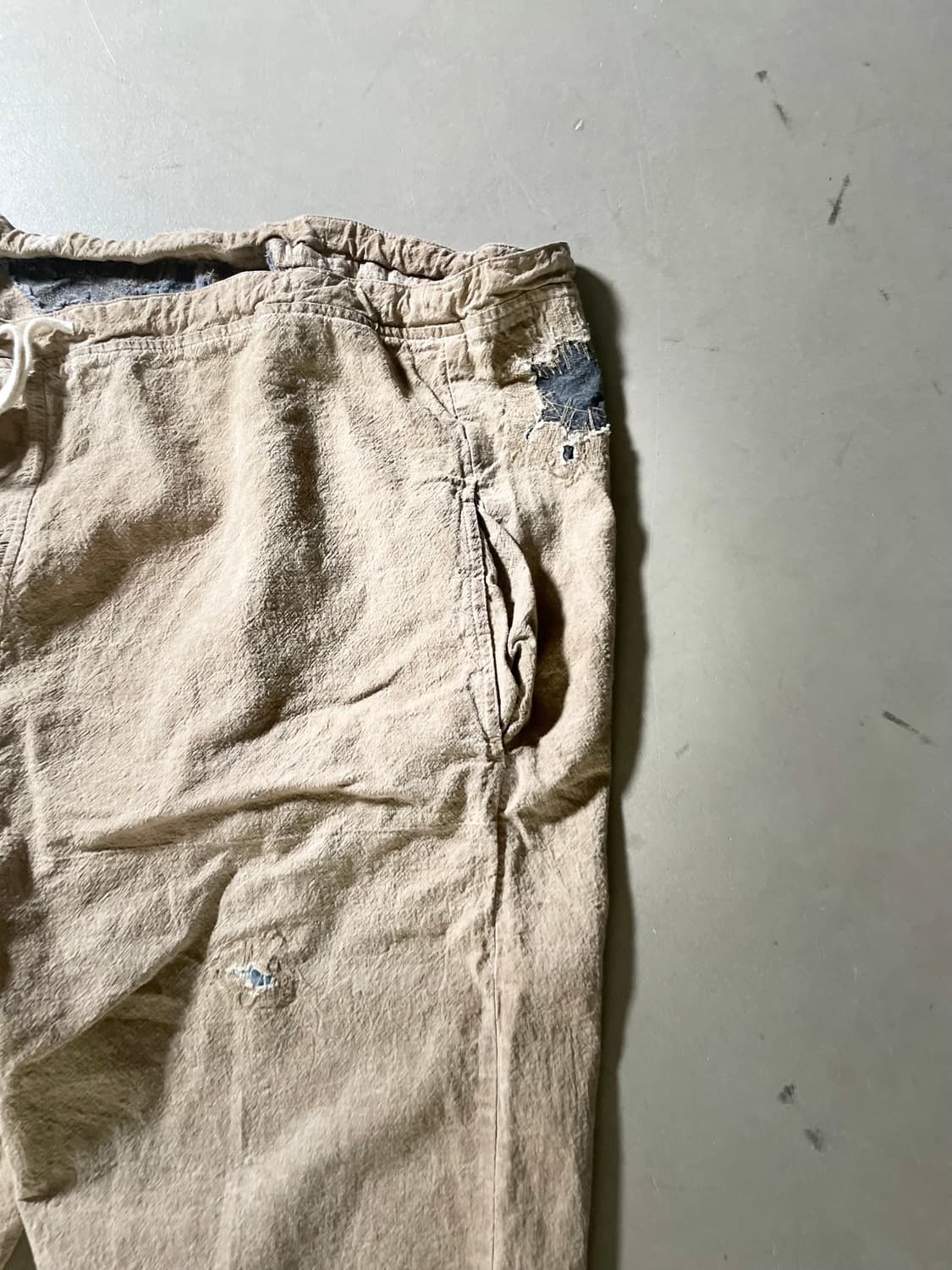 KZ Atelier  Distressed Easy Pants 상품이미지3