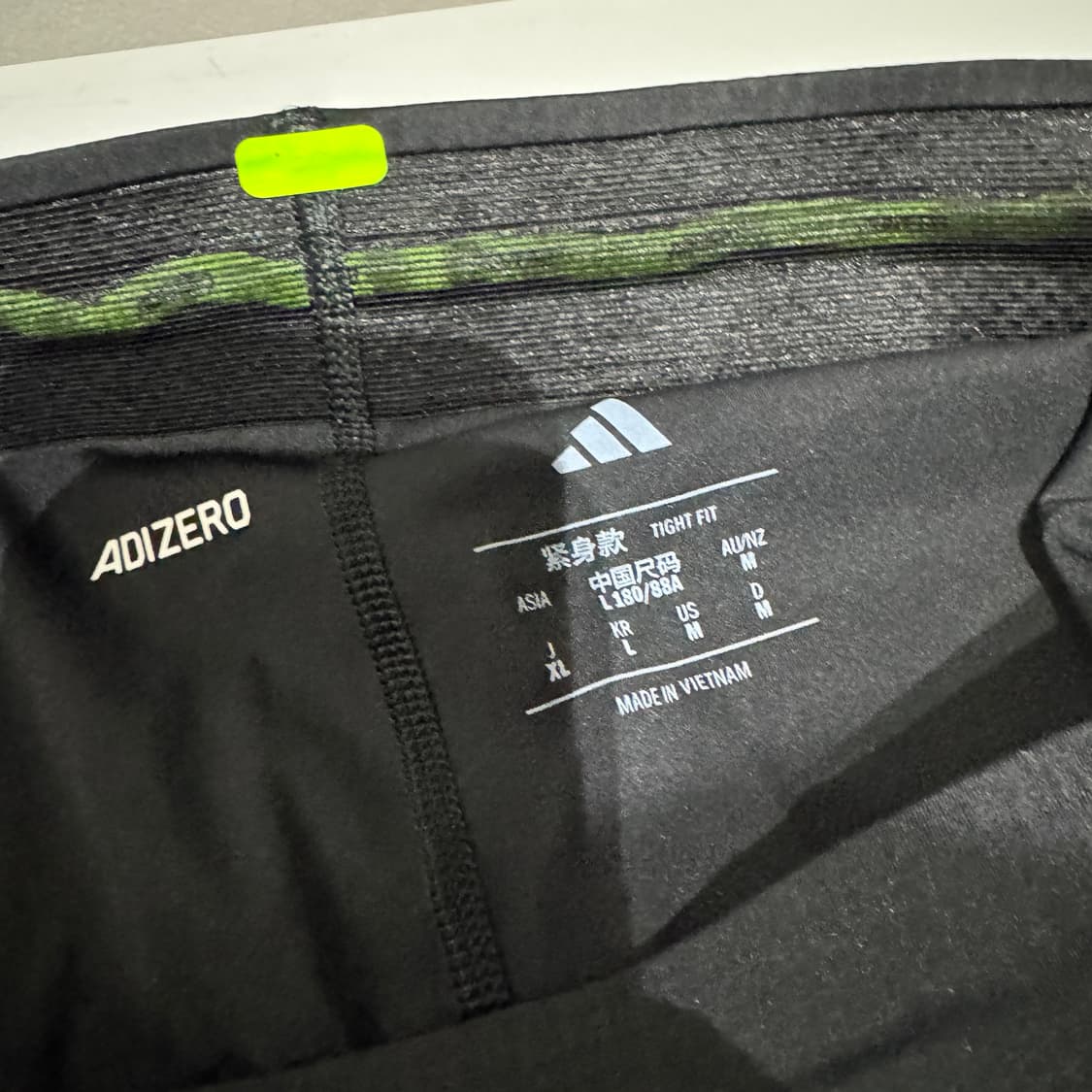 아디제로 로드 투 레코드 타이즈 L 상품이미지5