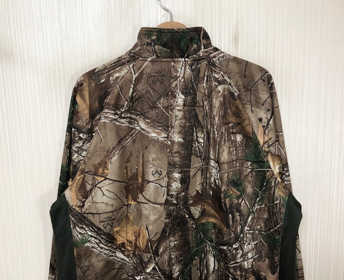 언더아머 콜드기어 리얼트리/헌팅카모 하프집업 플리스풀오버 XL(해외) 상품이미지9