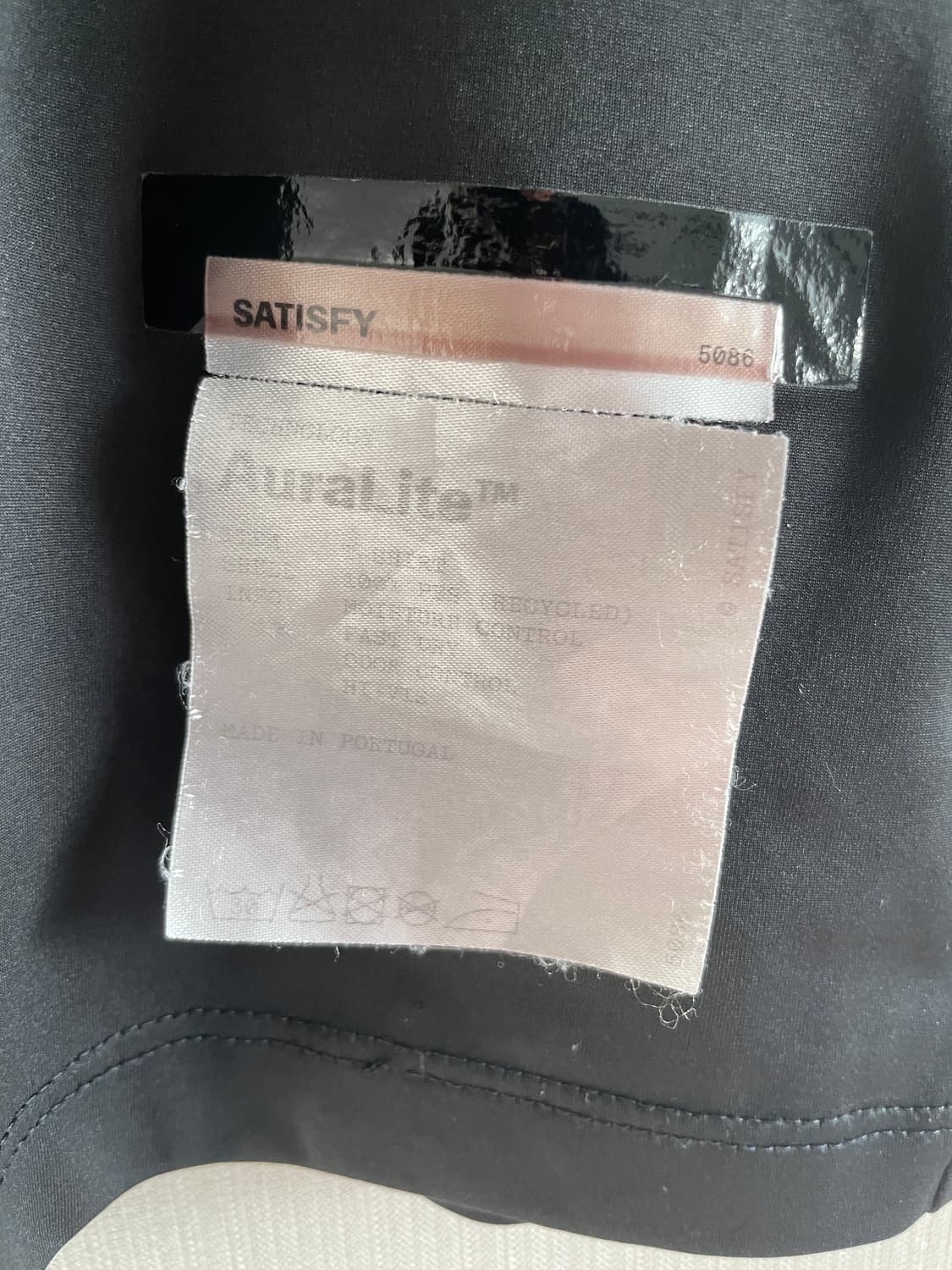 Satisfy 새티스파이 아우라라이트 티셔츠 블랙  L 상품이미지4