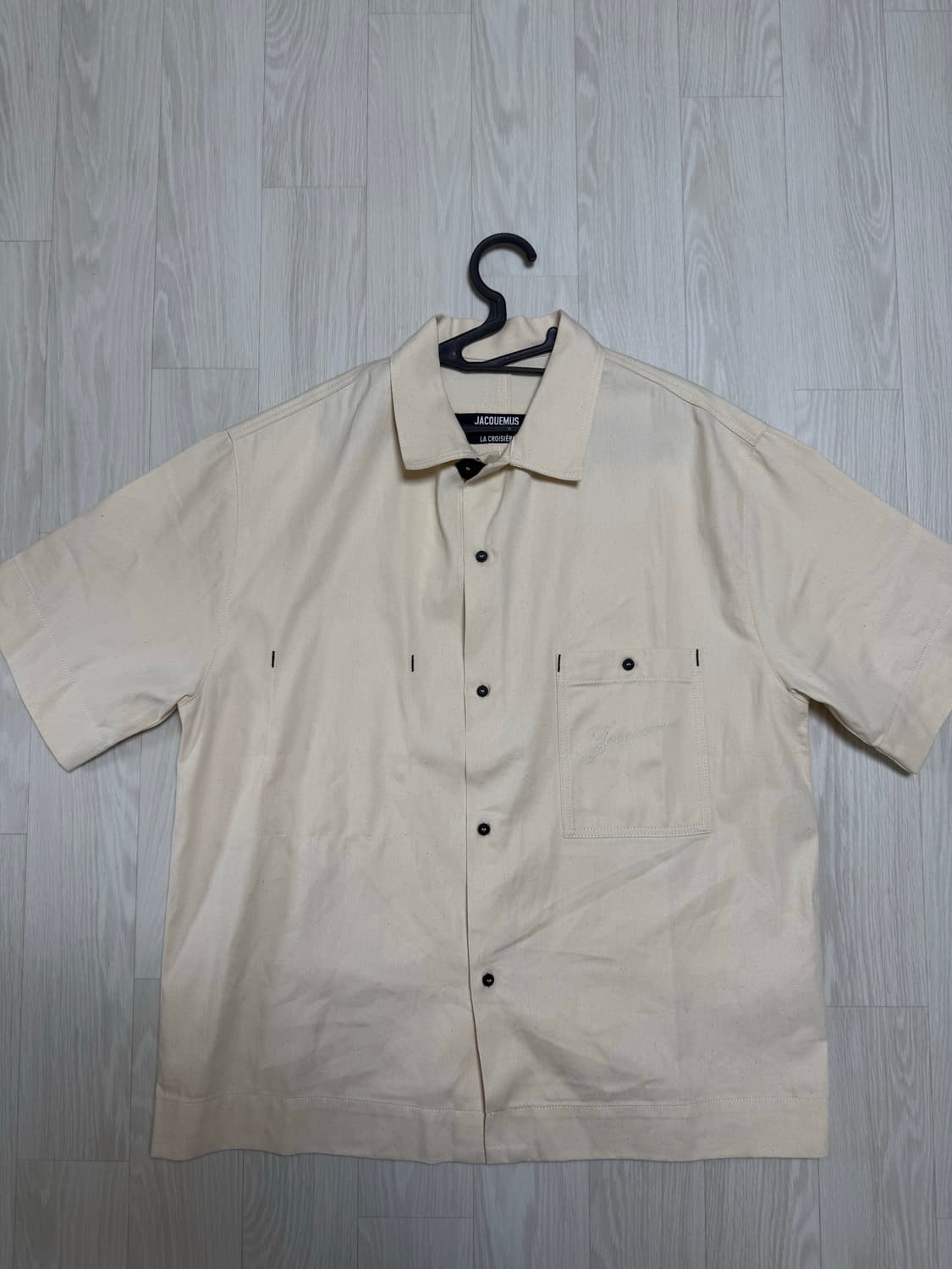 Jacquemus La Chemise De-Nîmes Aloe  상품이미지5