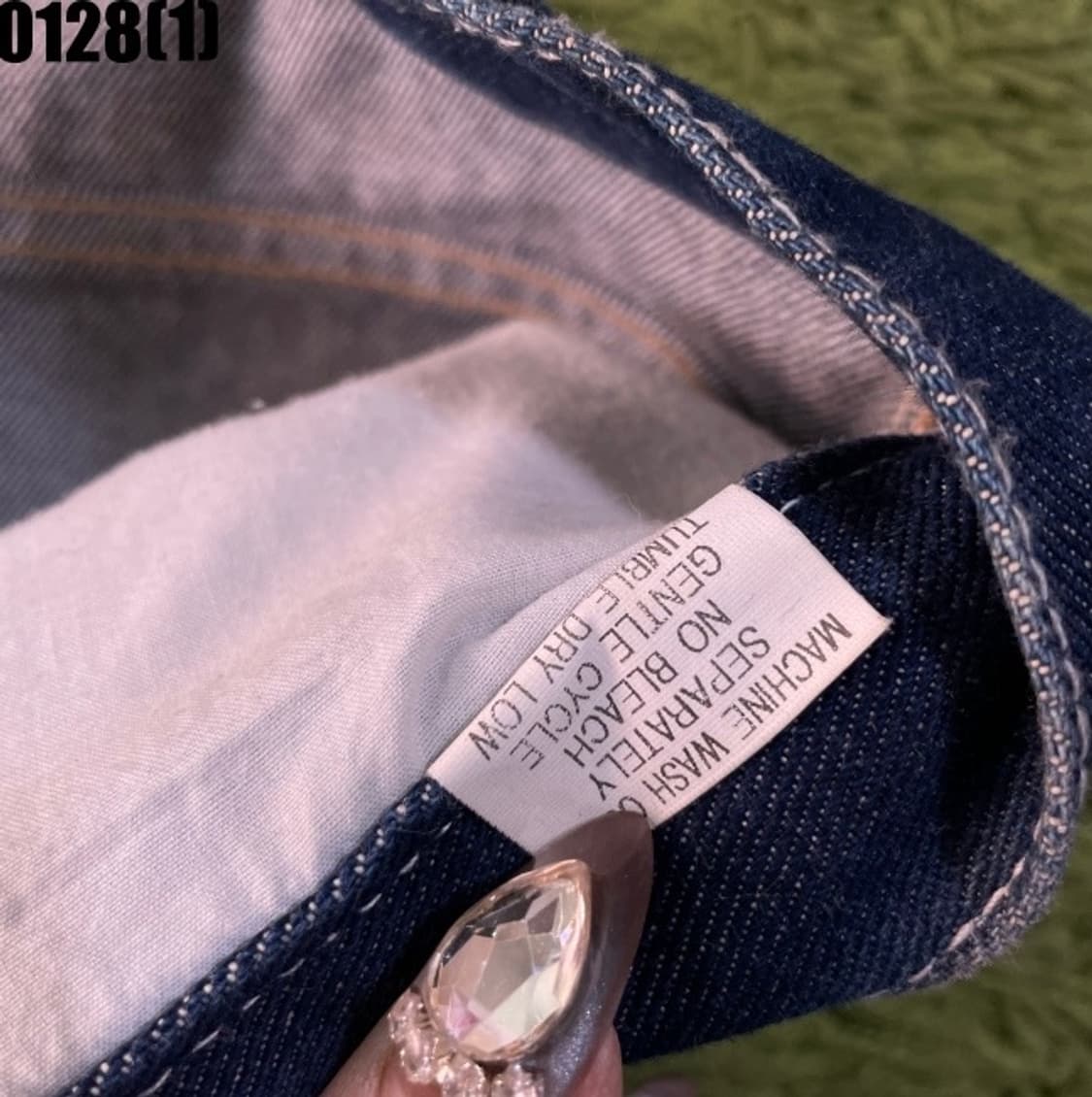 빈티지 와이드 청바지 43 상품이미지3