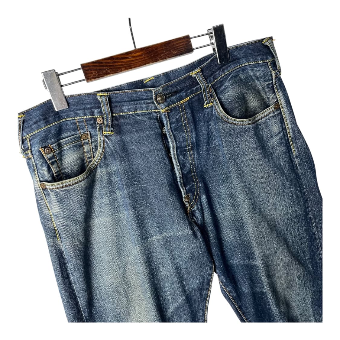 [Evisu] 00's 에비수 신치백 데님팬츠 상품이미지4