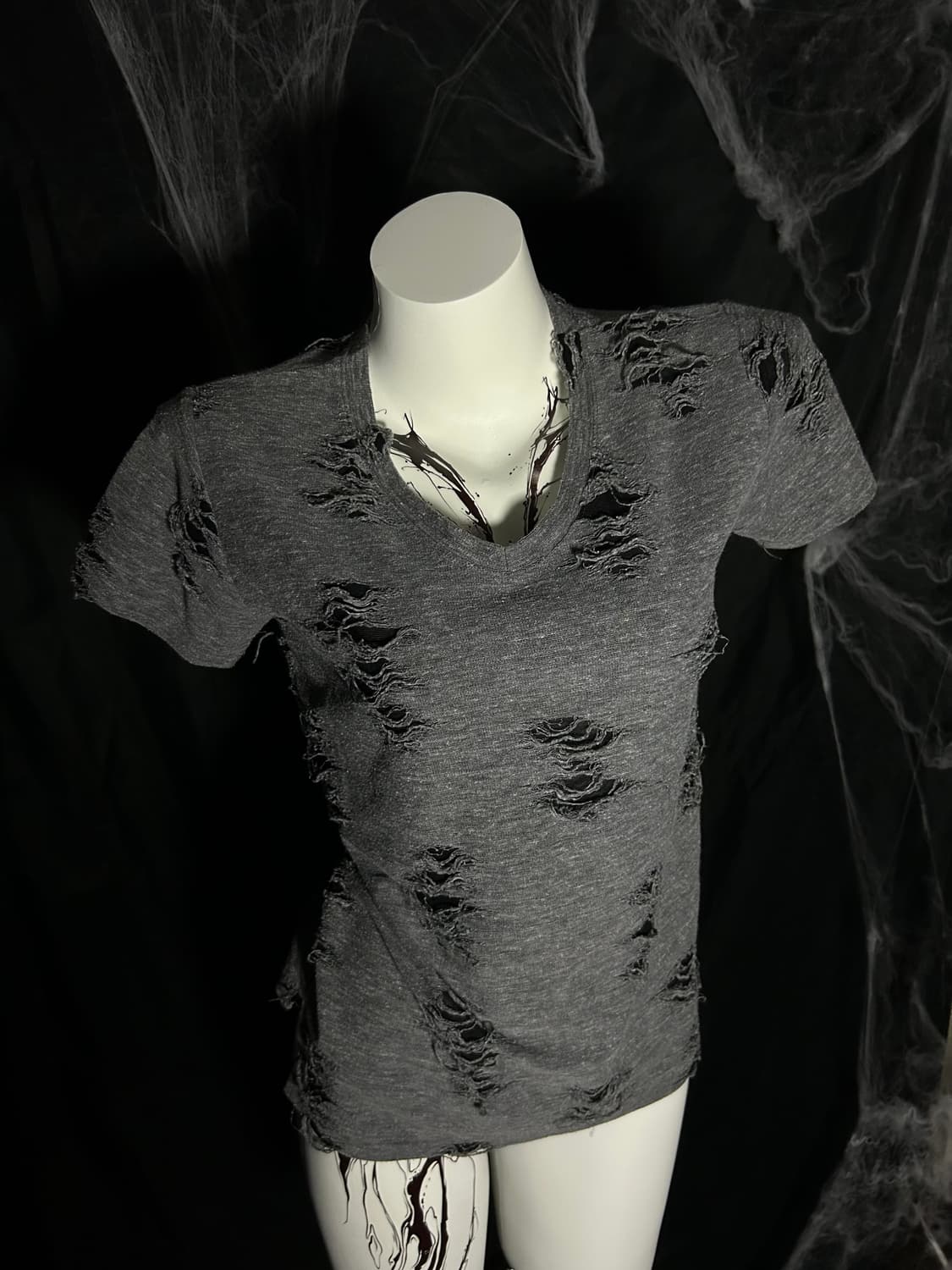 grey grunge tee 상품이미지1