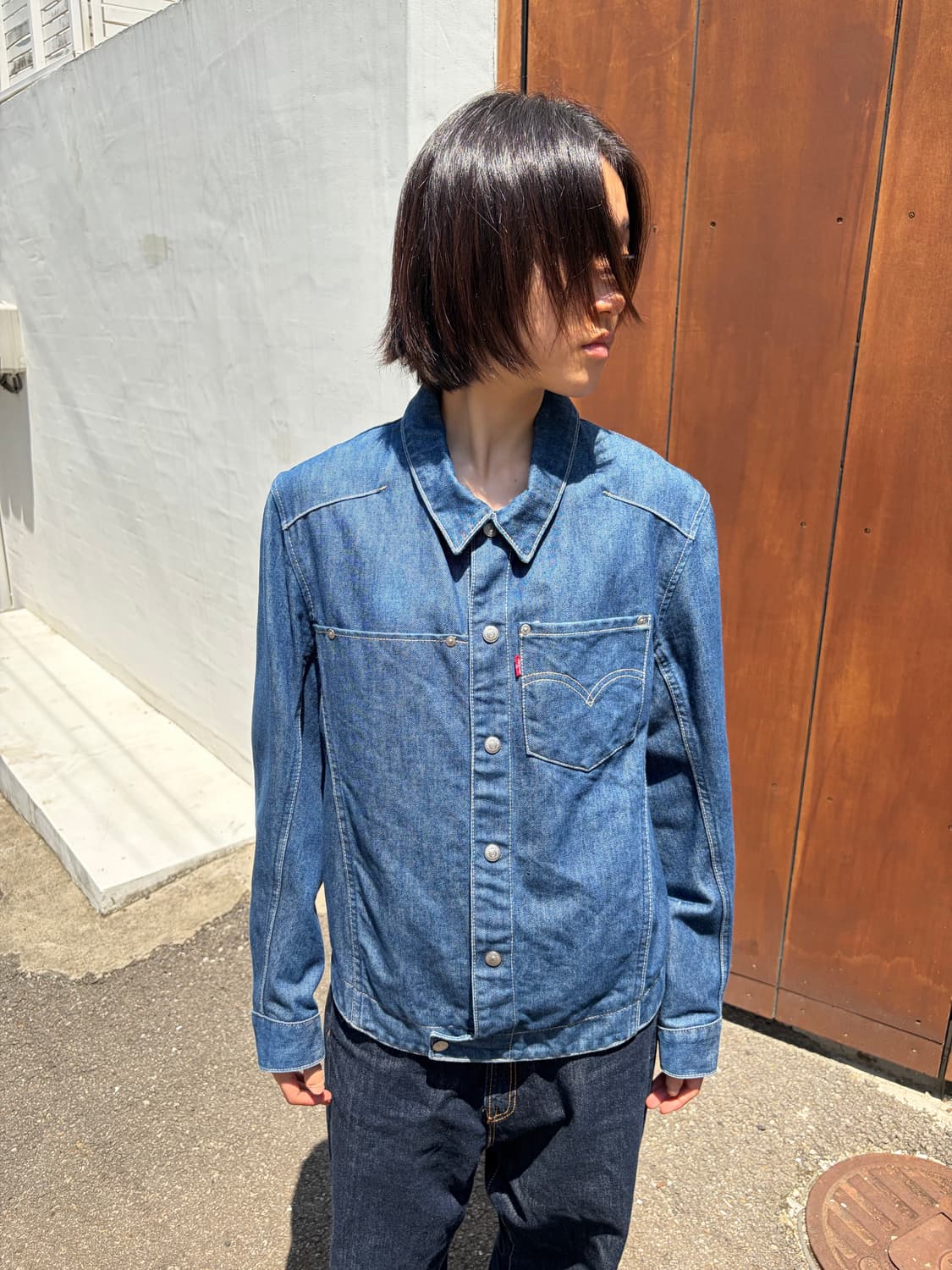 0Levi’s 엔지니어드 데님 트러커 자켓 S  상품이미지4