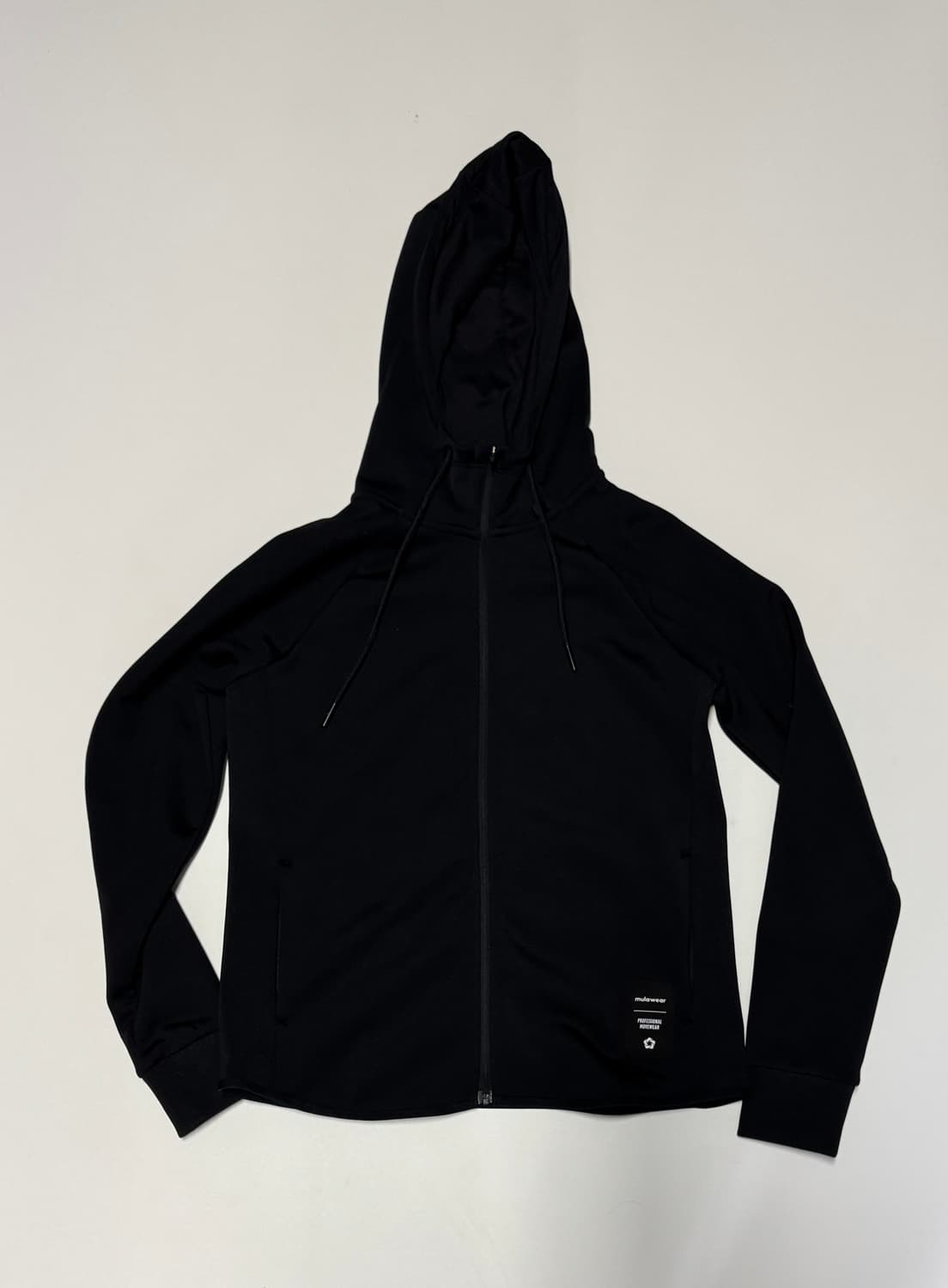 여성 뮬라웨어 기능성 트레이닝 후드집업 S 블랙 상품이미지1