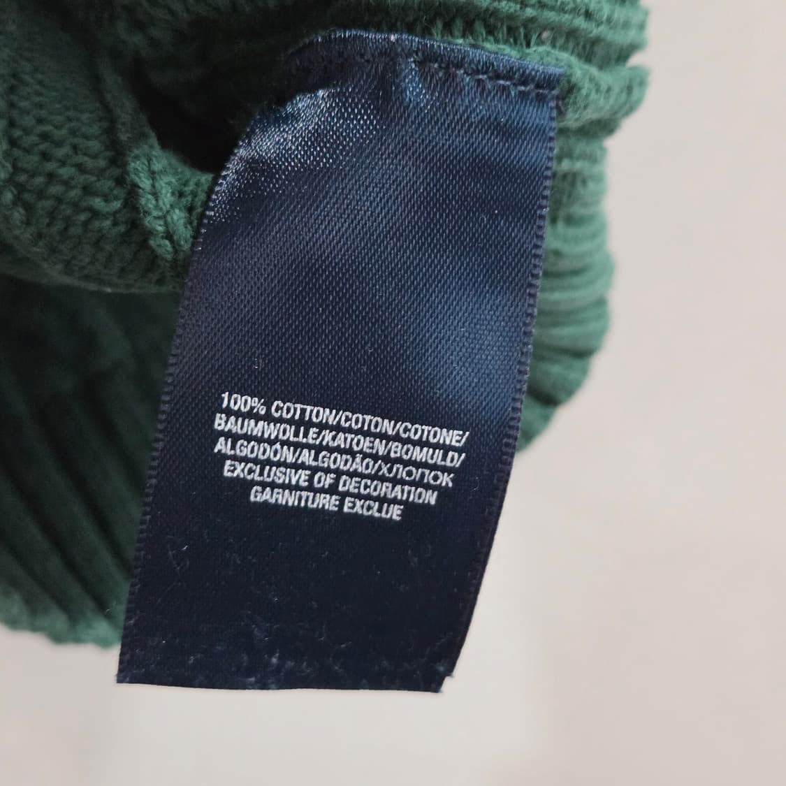 폴로랄프로렌 키즈 케이블 니트 베스트 3T  상품이미지4