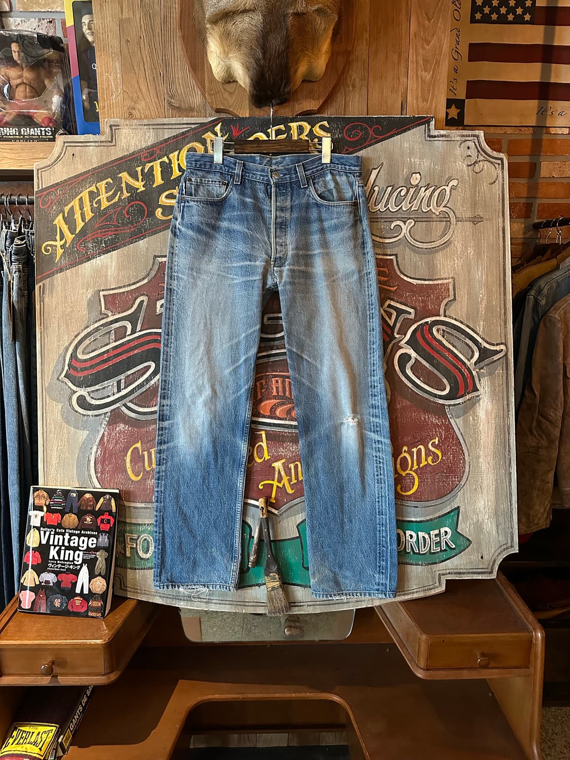 80s USA 빈티지 리바이스 501 데님 팬츠 상품이미지1