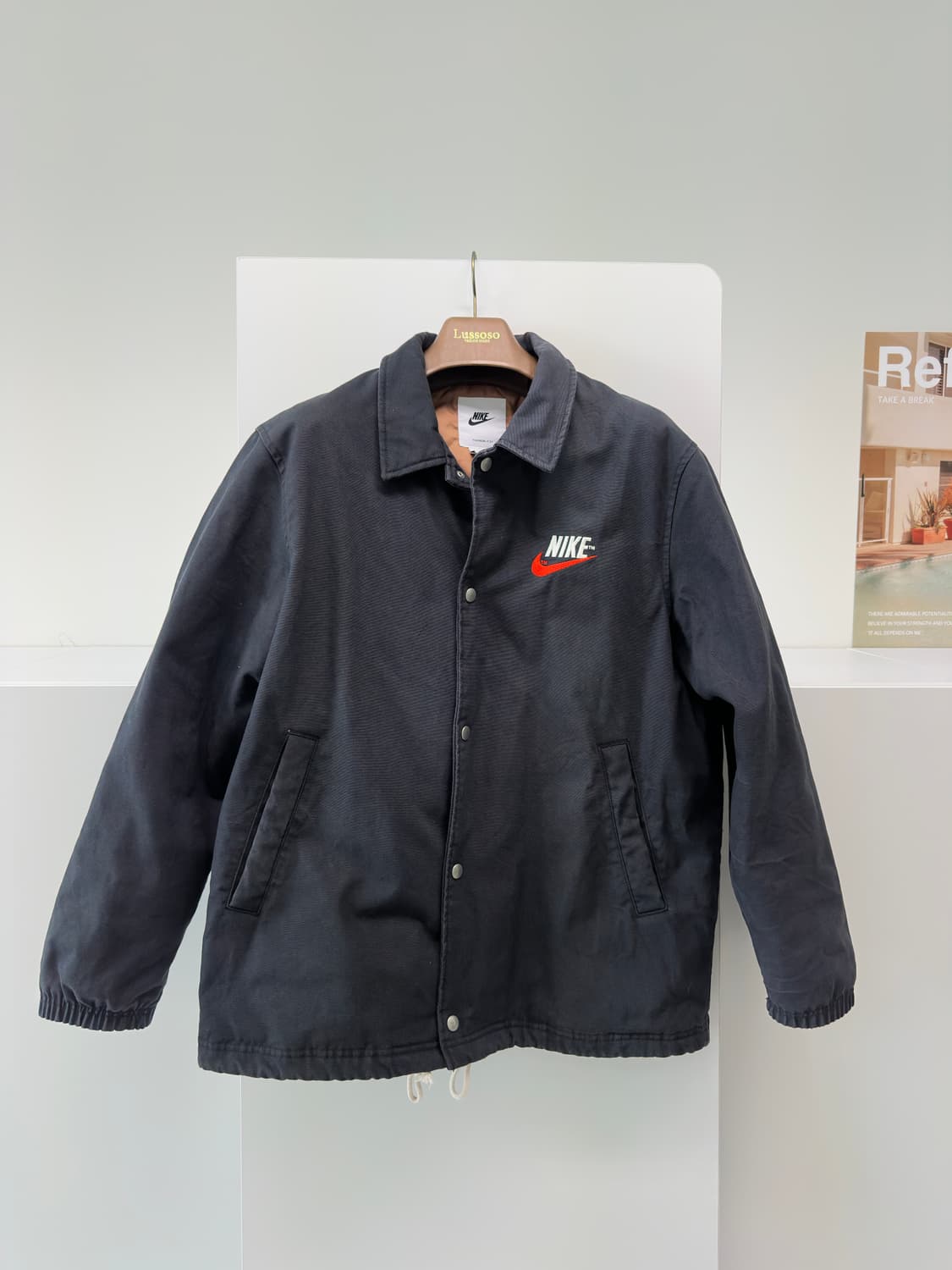 [xxl/105] 나이키 퀄팅 캔버스 코치자켓 상품이미지1