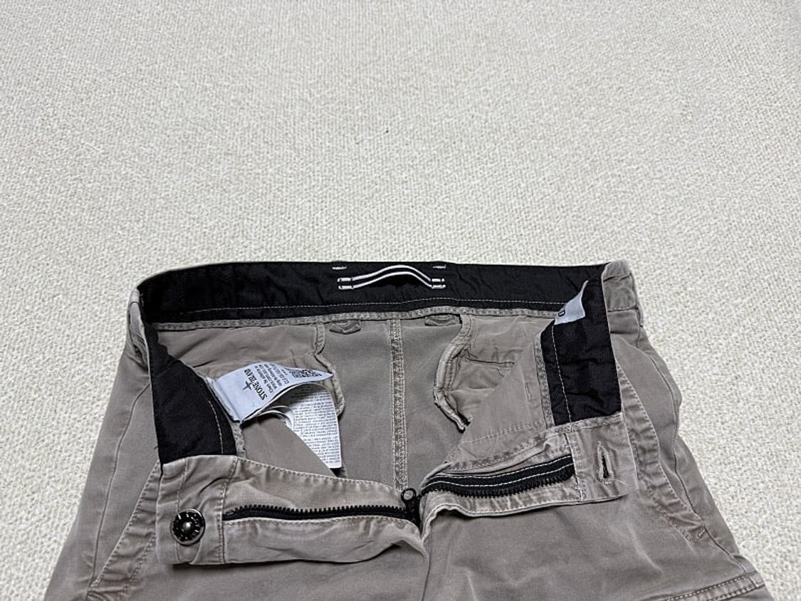 스톤 아일랜드 카고 바지 남성용 32인치 상품이미지3