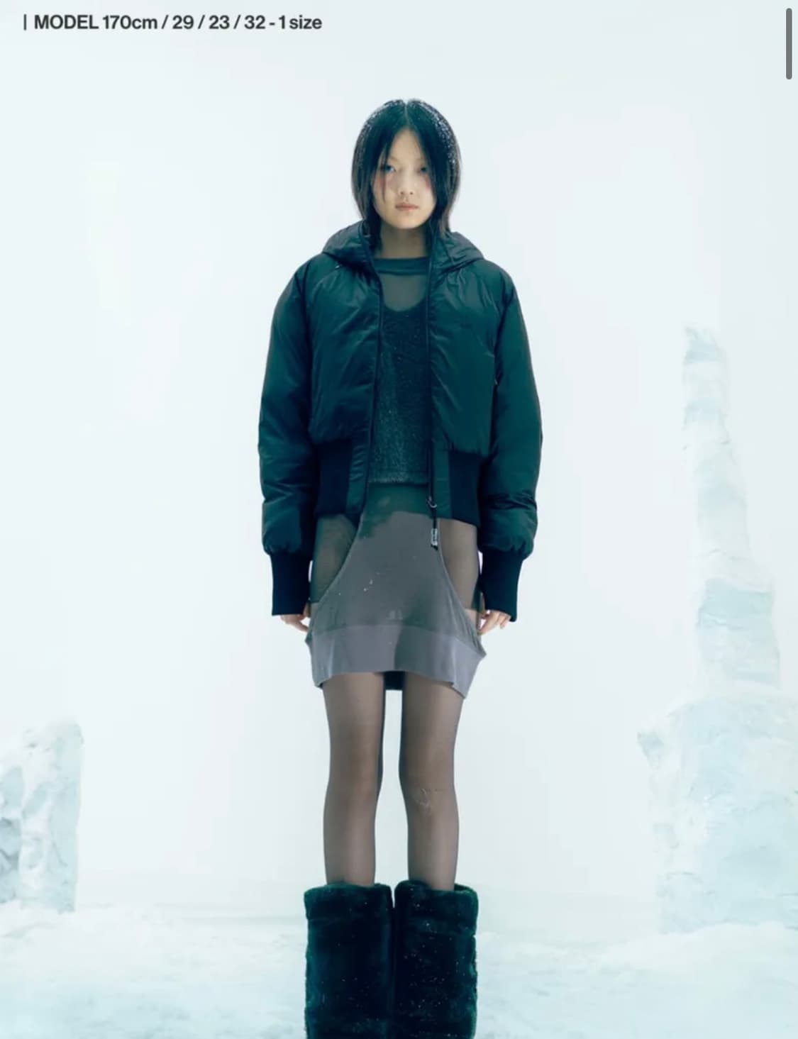 Reversible Check Padded Jacket 상품이미지3