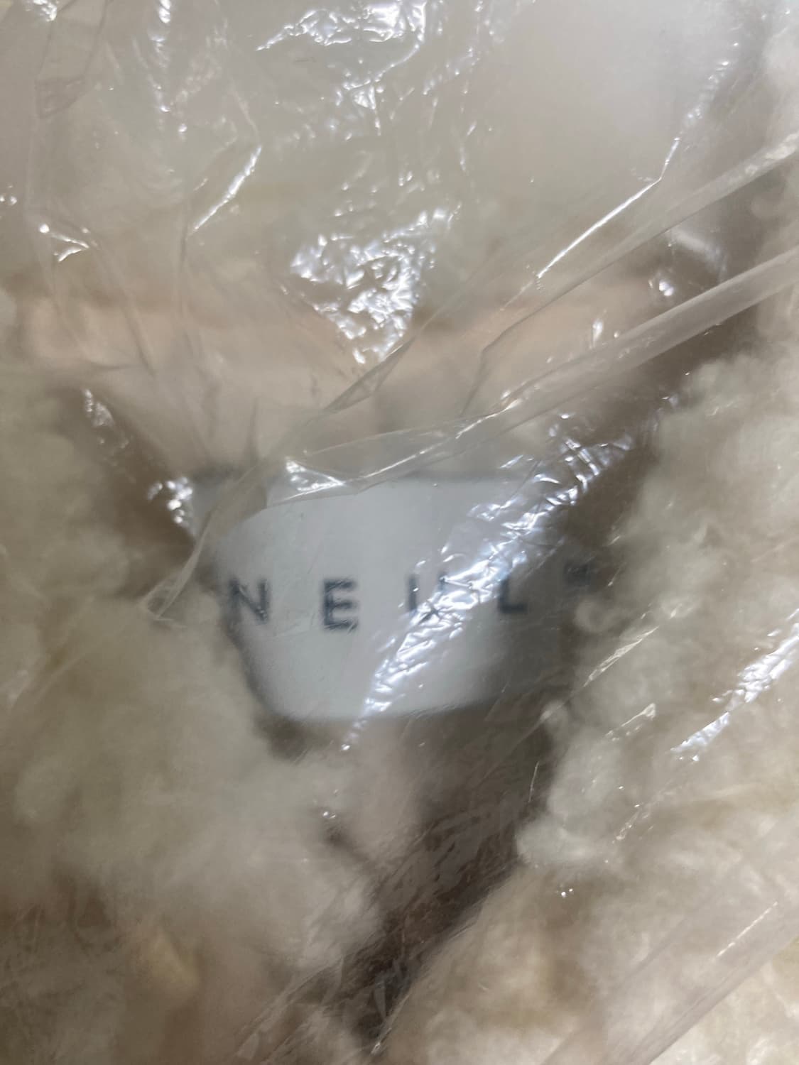 NEUL 뽀글이 토글 자켓 아이보리 상품이미지6